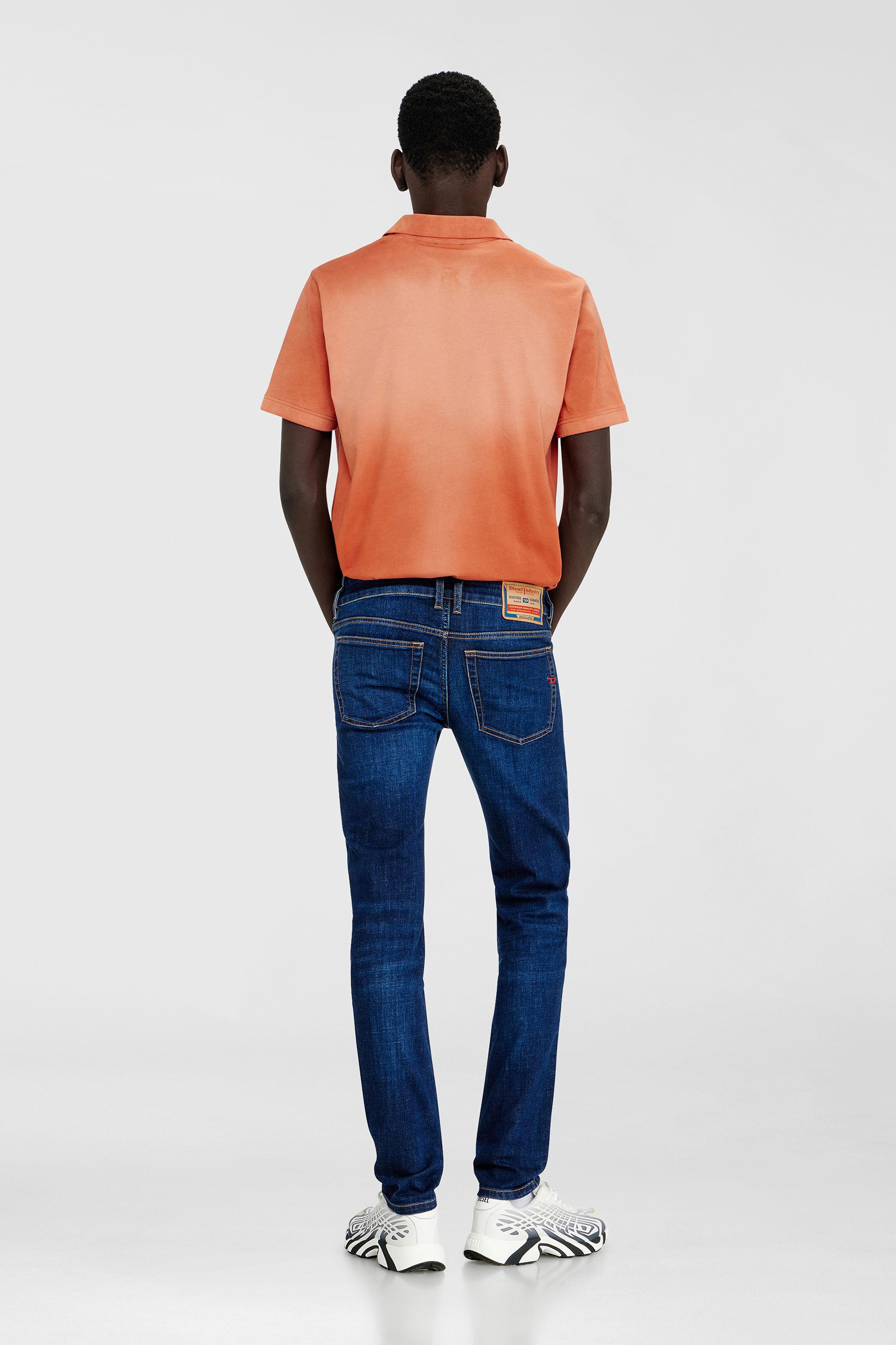 Diesel - Man's Skinny Jeans 1979 Sleenker 09J17, Dark Blue - 3