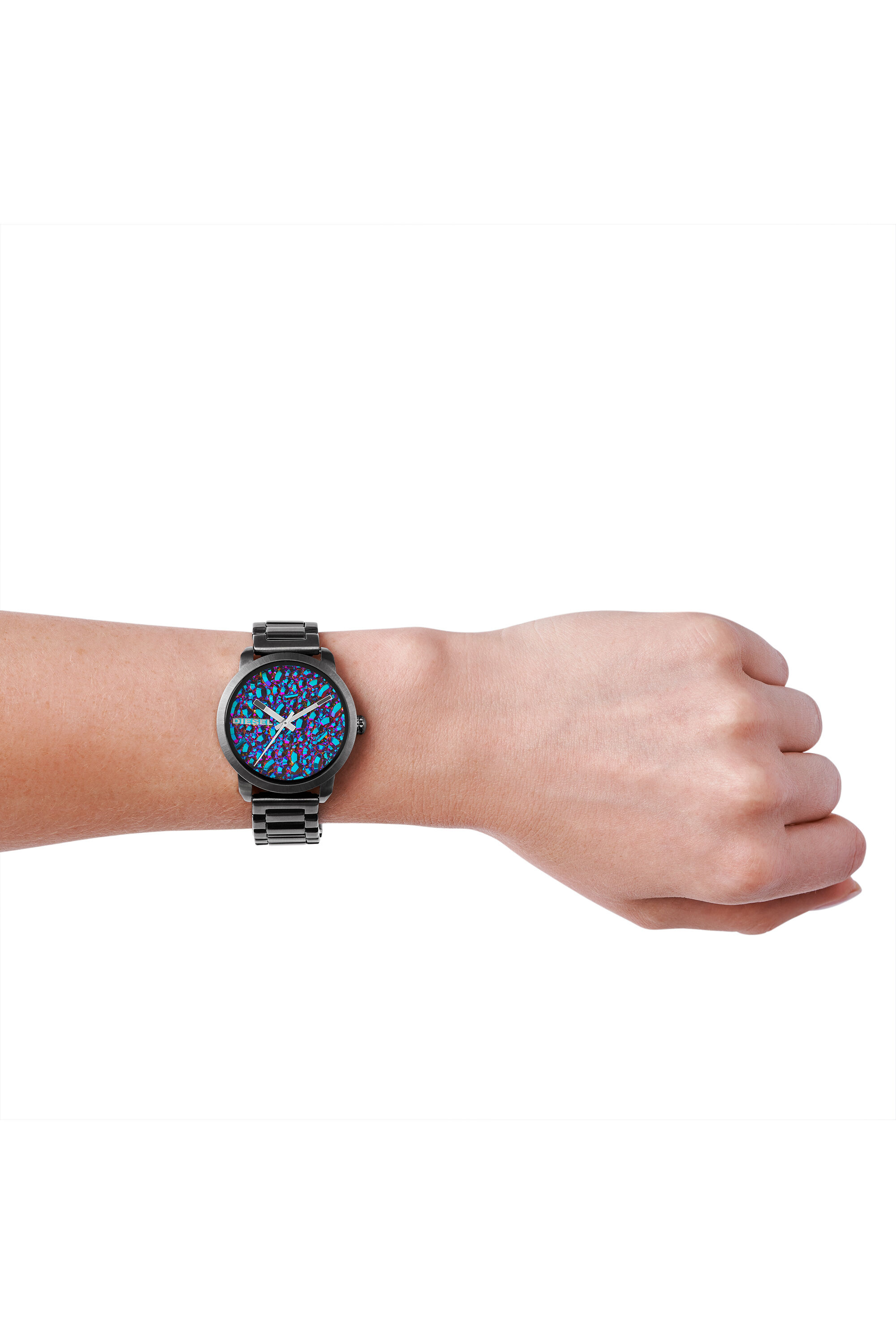 Diesel rainbow watch cheap