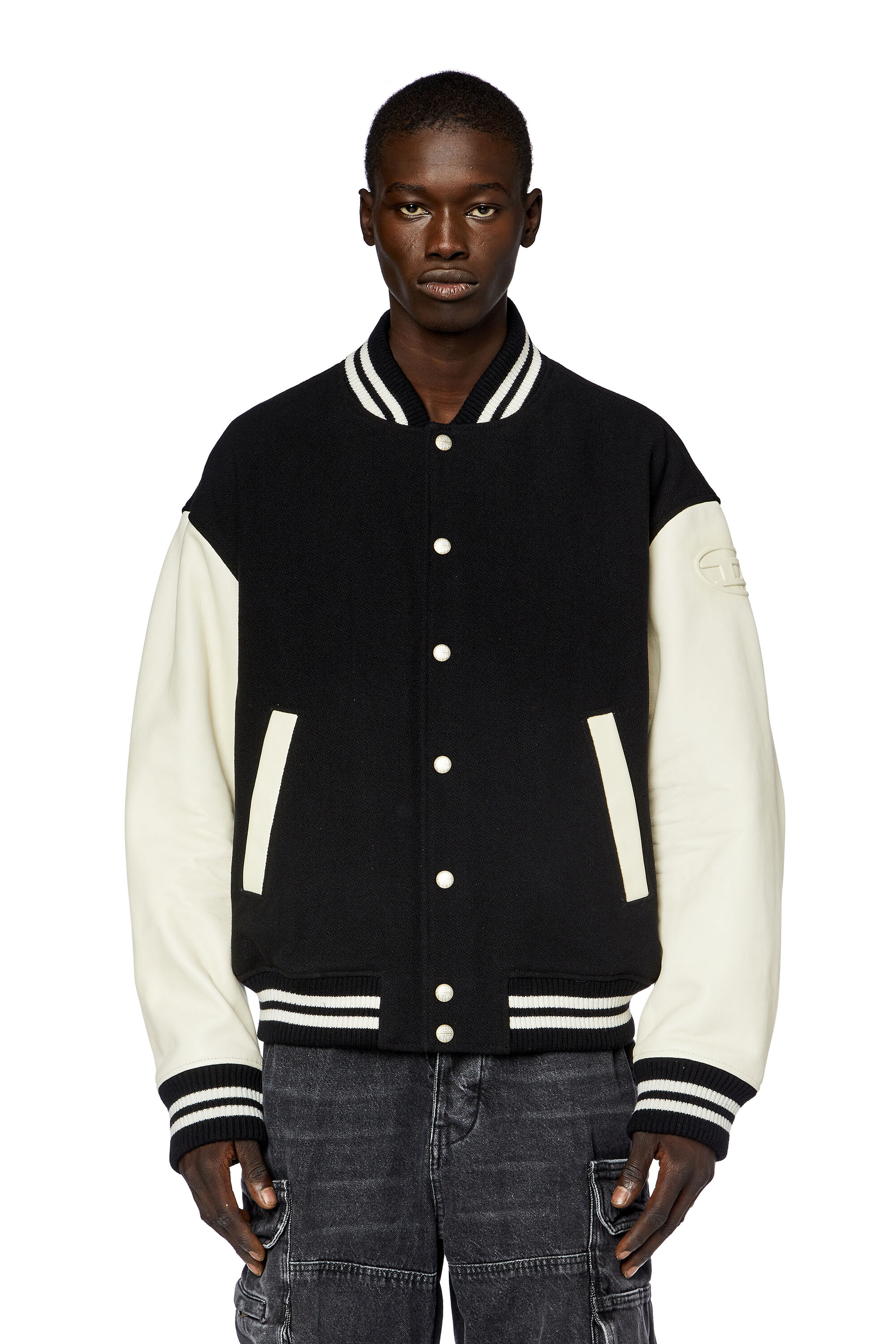Diesel varsity jacket sales