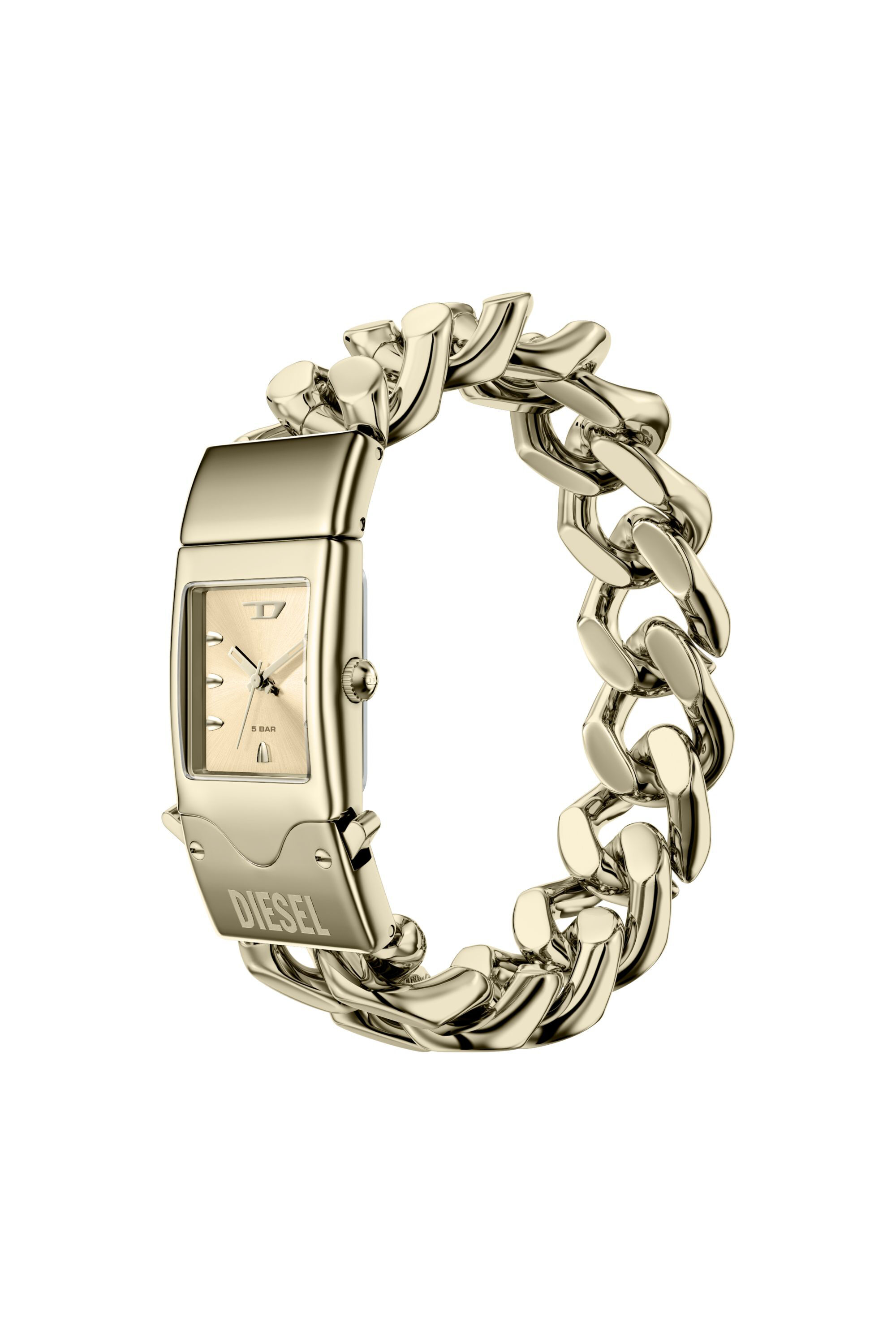 Diesel - DZ2235 WATCH, Man's Closer Gold-Tone Stainless Steel Watch in Gold - 6