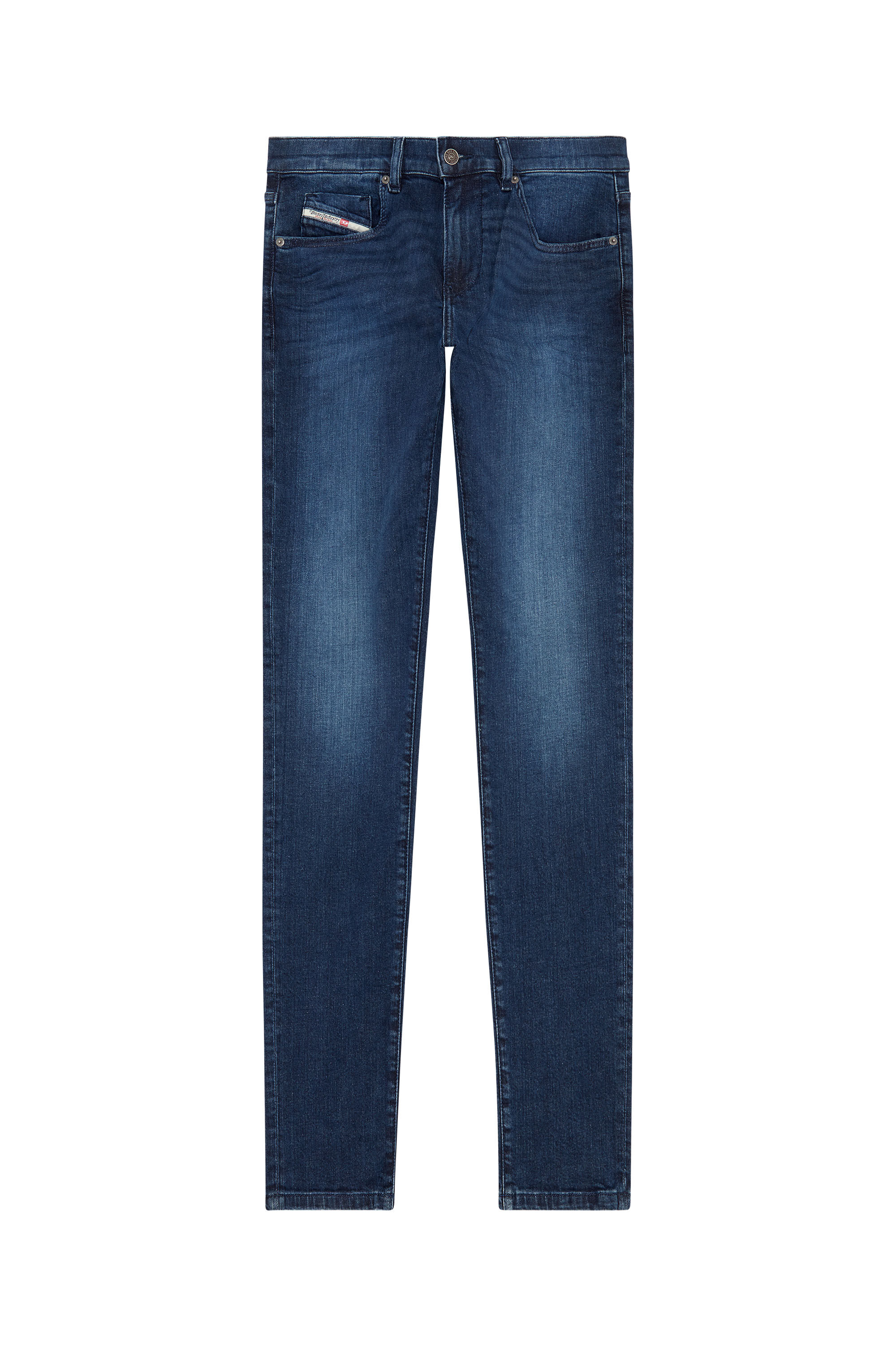 Diesel - Man Slim Jeans 2019 D-Strukt 0CNAA, Dark Blue - Image 2