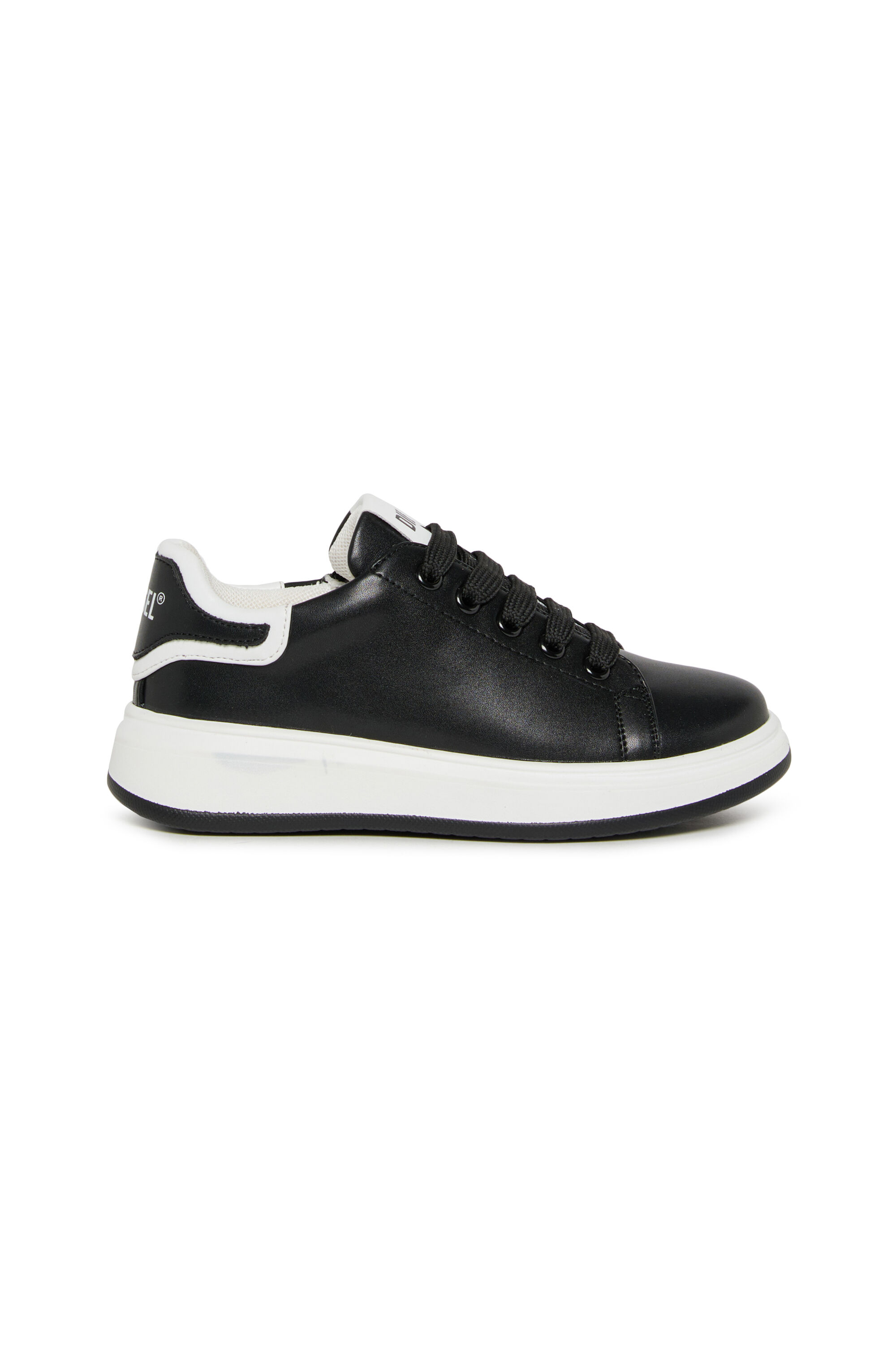 Diesel - S-MEQUIPLA, Unisex's S-MEQUIPLA-Sneakers with contrast trims in Black - 1