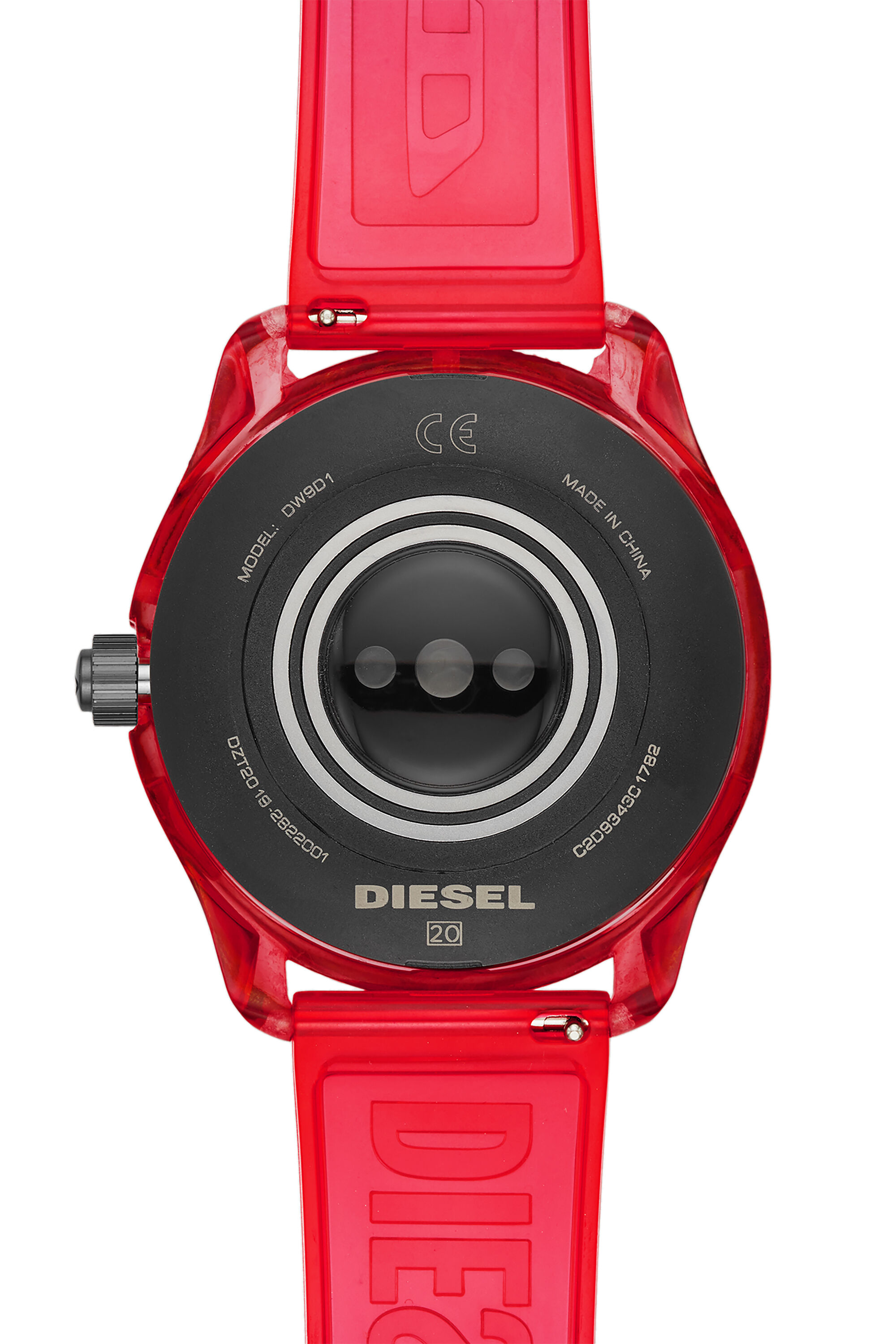 Diesel smartwatch red 2025
