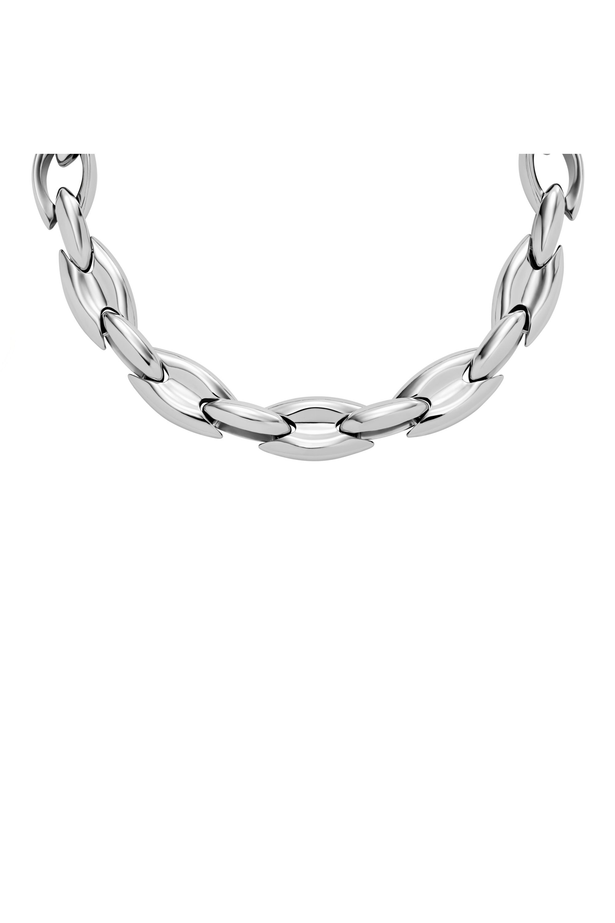 Diesel - DX1586040 JEWEL, Unisex's Stainless Steel Chain Necklace in Silver - 2