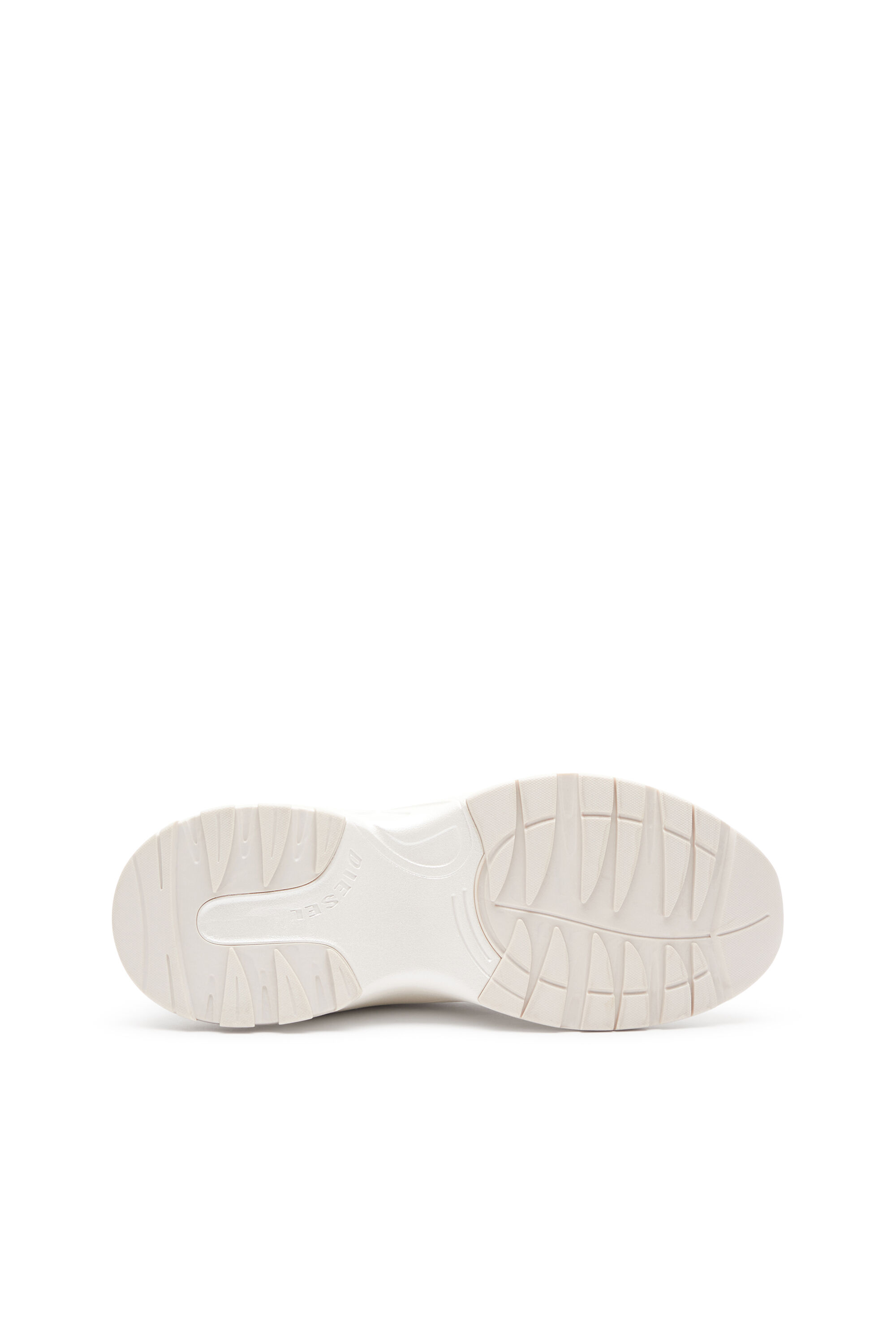 Diesel - S-D-RUNNER X, Unisex's S-D-Runner-Slip-on sneakers with Oval D instep in White/Black - 5