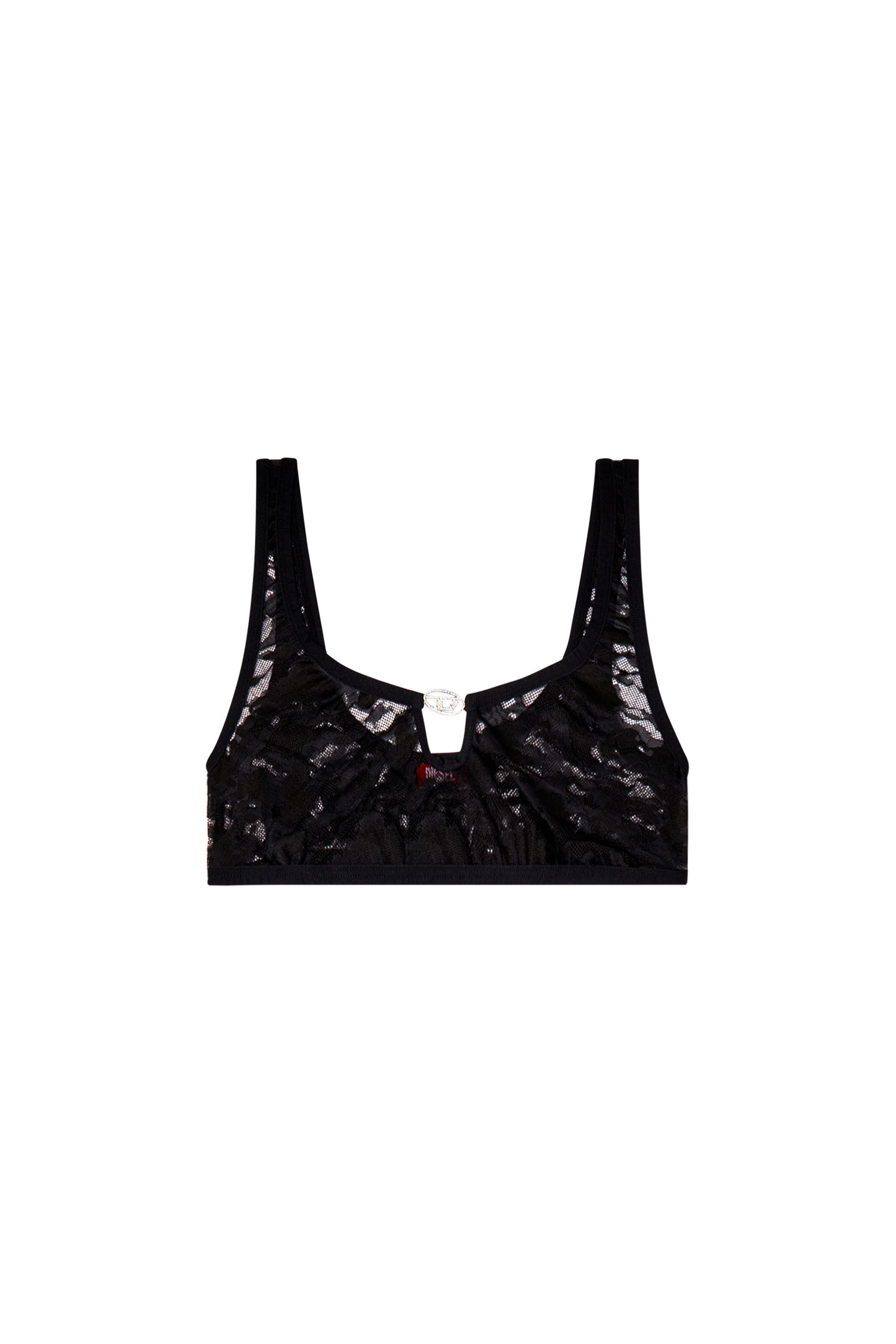 Diesel - UFSB-D-OVAL-LACE-BRALETTE, Black - Image 1