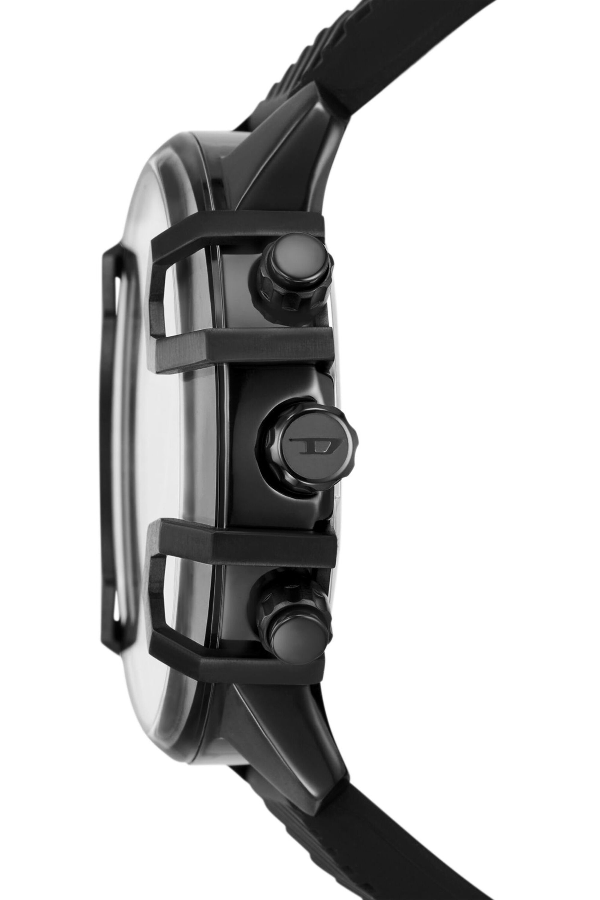 Men s Griffed silicone watch and bracelet set DZ4650 Diesel