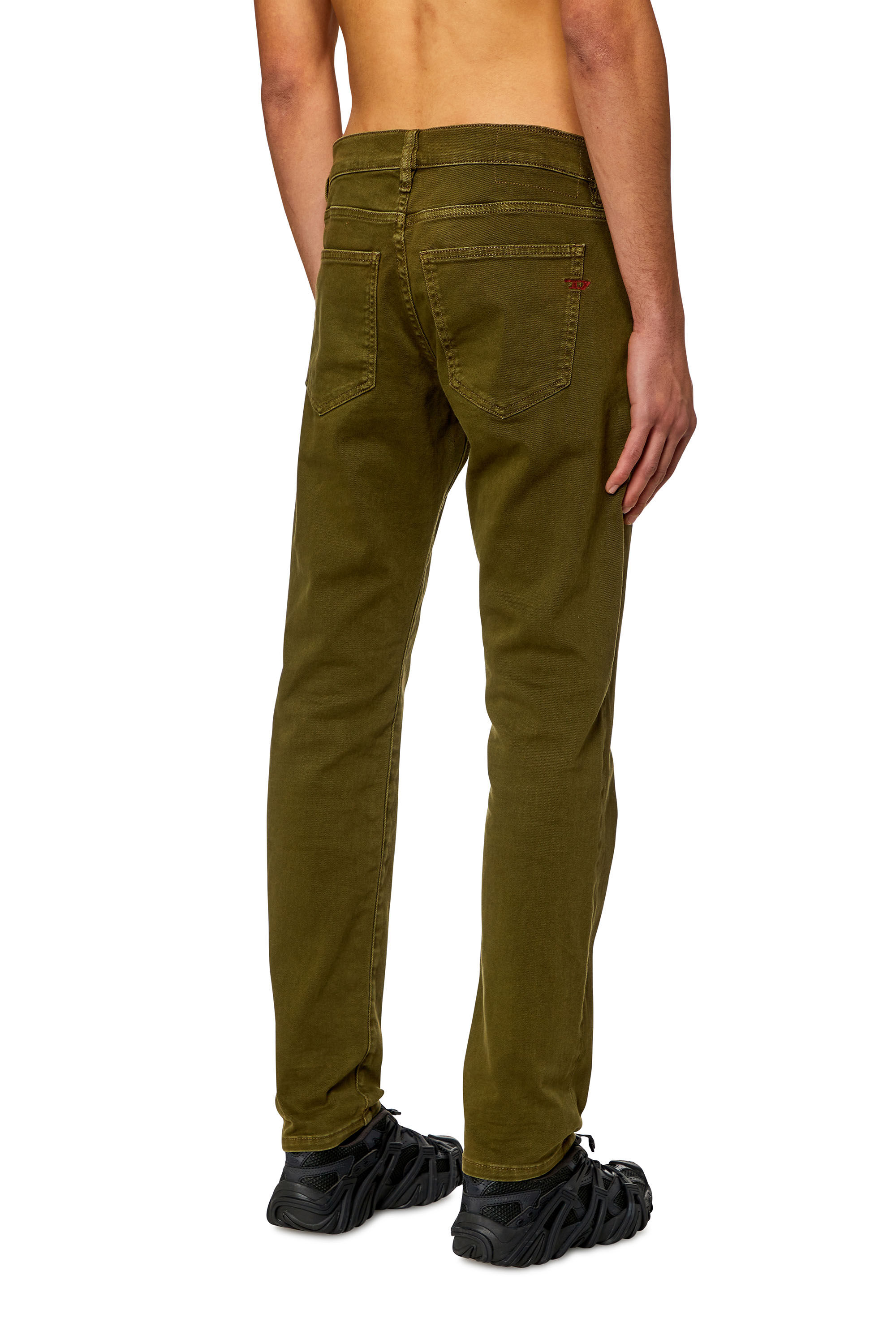 Diesel - Man Slim Jeans 2019 D-Strukt 0QWTY, Green - Image 4