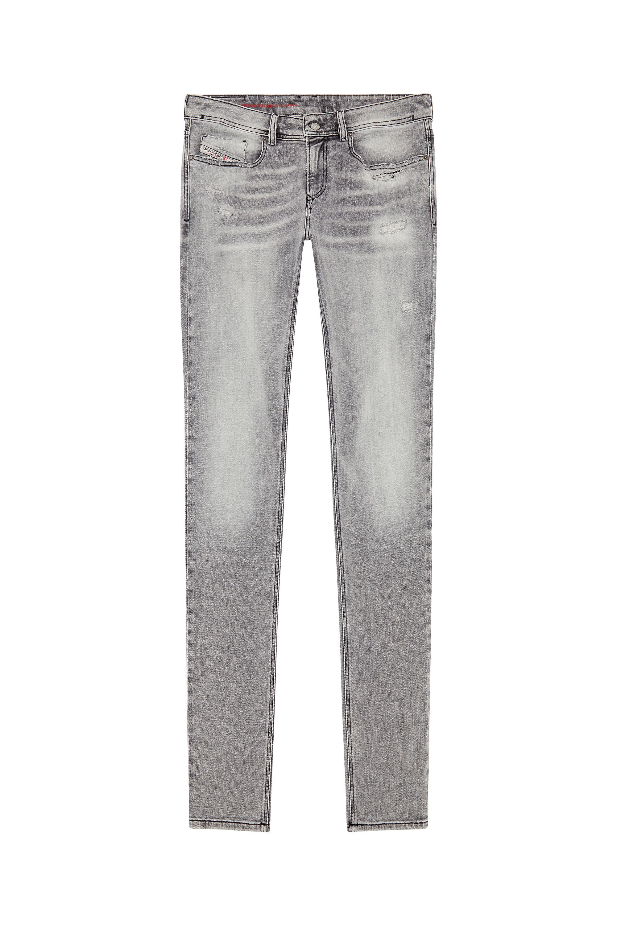 Diesel - Man Skinny Jeans 1979 Sleenker E9B97, Black/Dark grey - Image 2