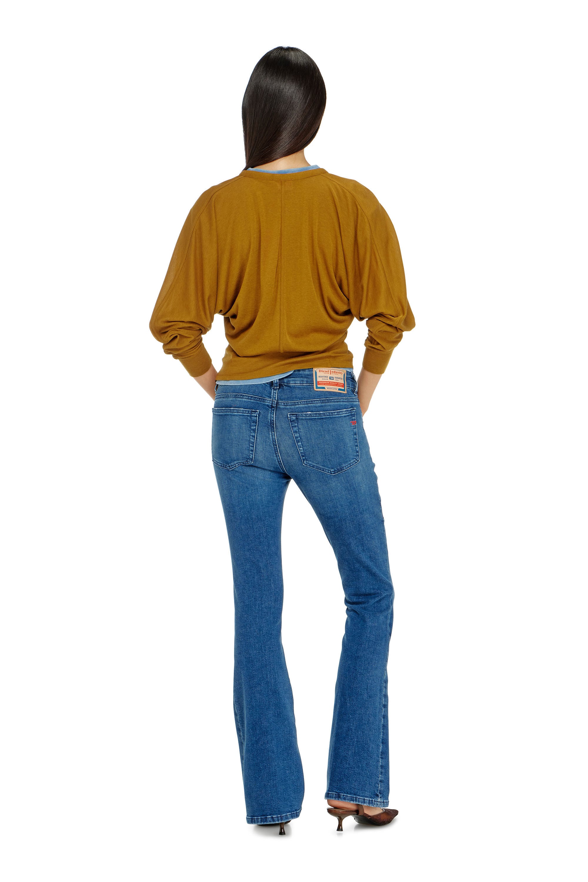 Diesel - Woman's Bootcut Jeans 1969 D-Ebbey 0ADBB, Medium blue - 3
