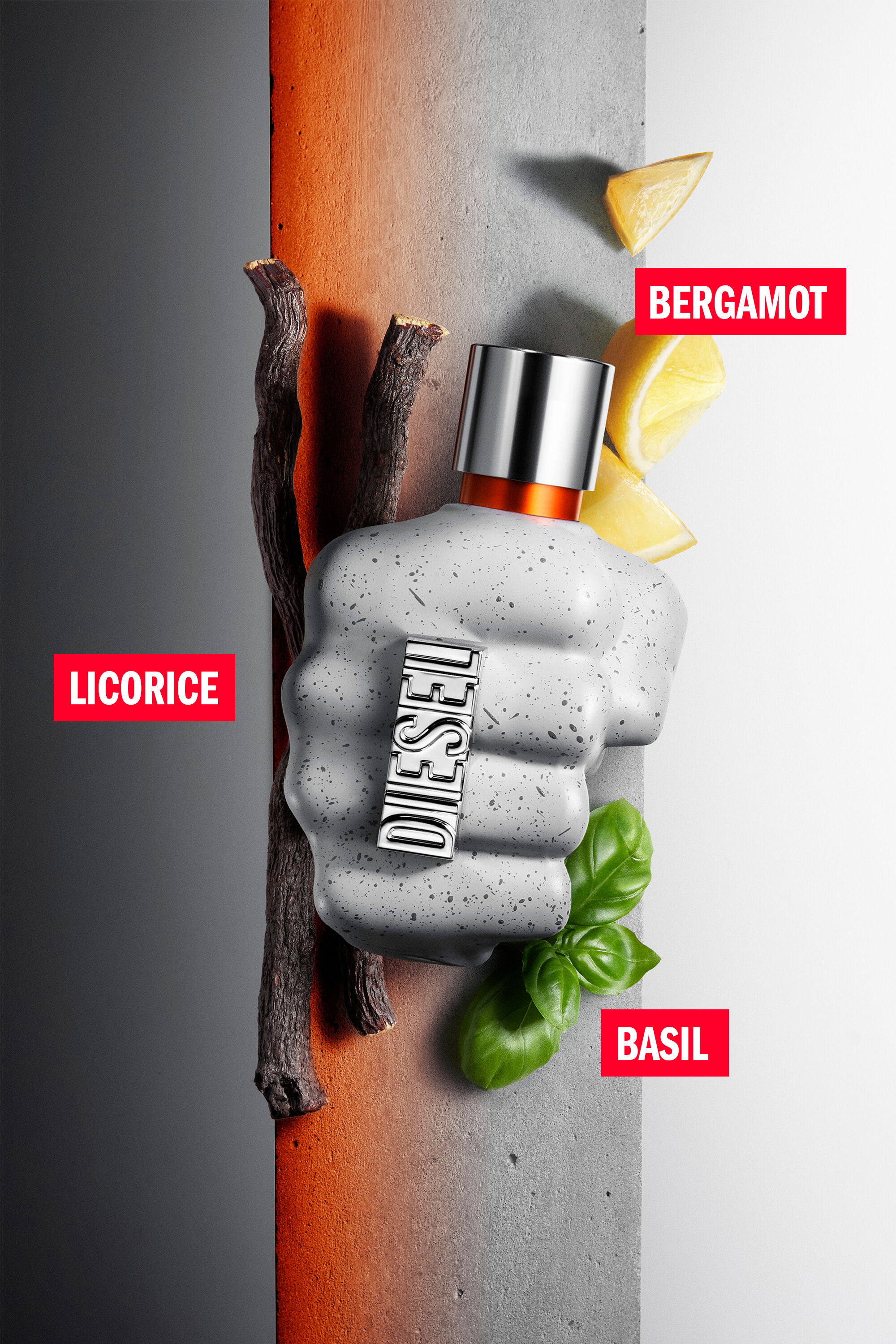 Diesel - ONLY THE BRAVE STREET 50ML, Man's Only The Brave Street 50ml, 1.7 FL.OZ., Eau de Toilette in Grey - 4