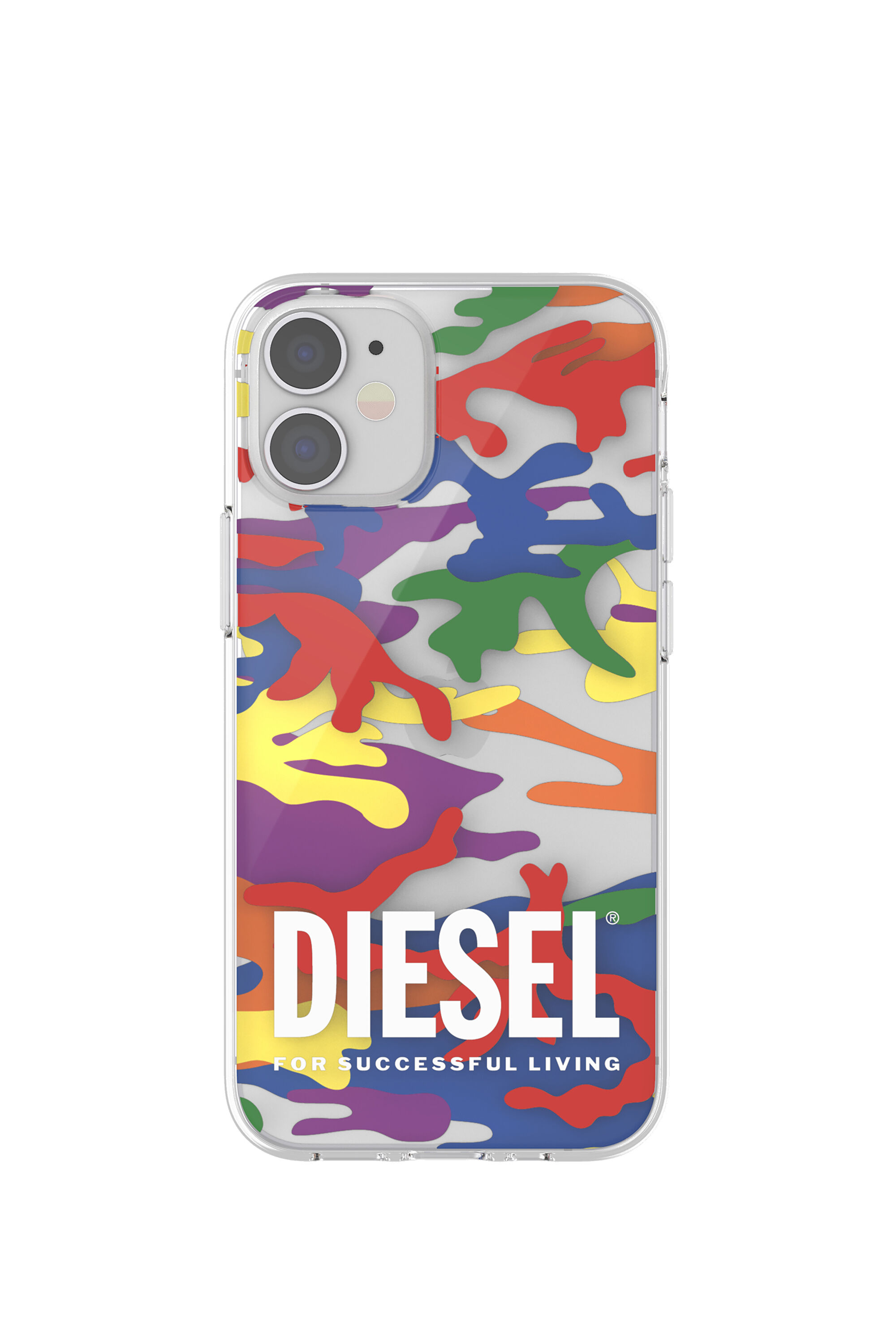 Diesel - 44331  STANDARD CASES, Unisex Clear case Pride for iPhone 12 mini in Multicolor - Image 2