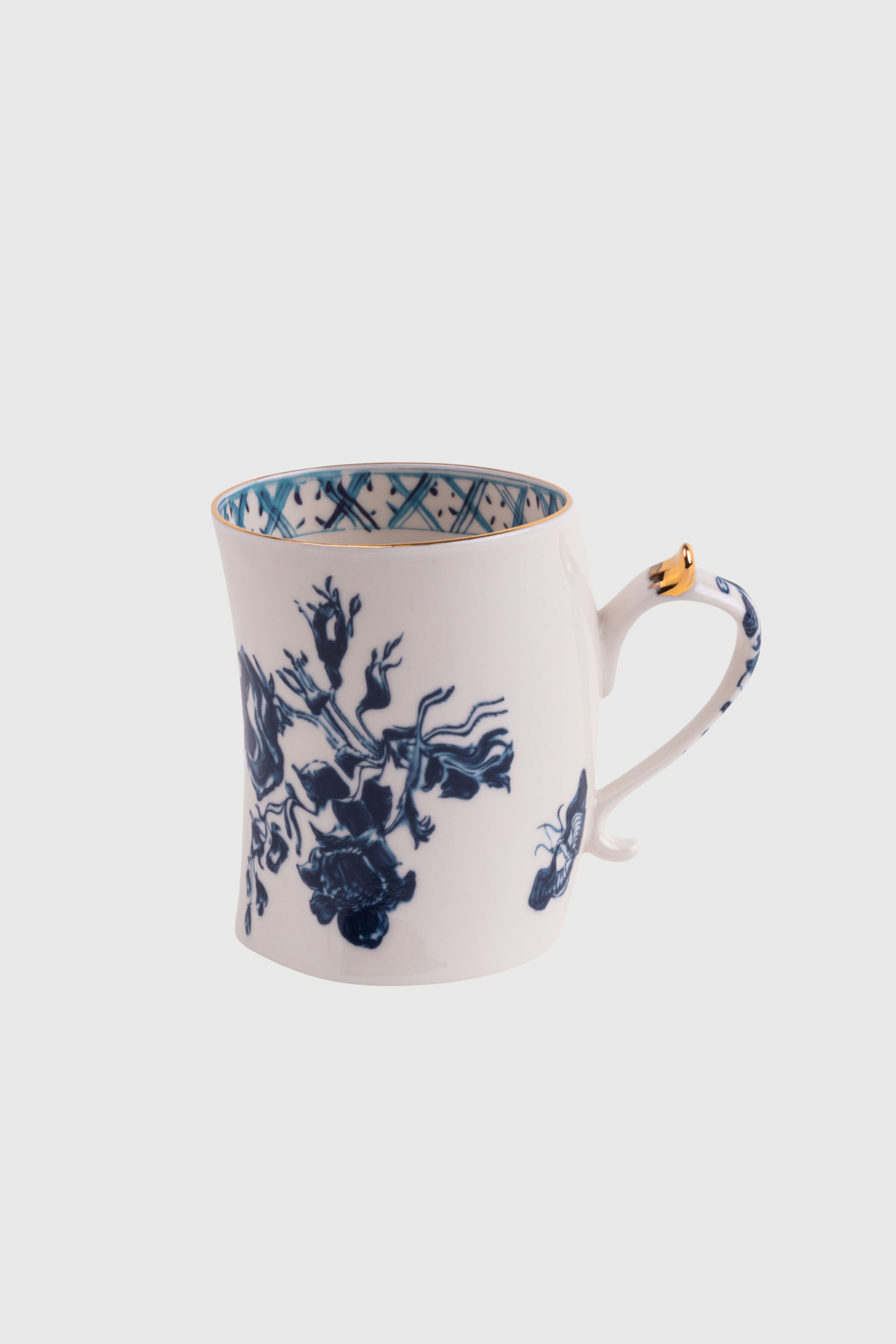 Diesel - 11256 PORCELAIN MUG "CLASSIC ON ACID" -, Unisex's Porcelain mug in White/Blue - 1