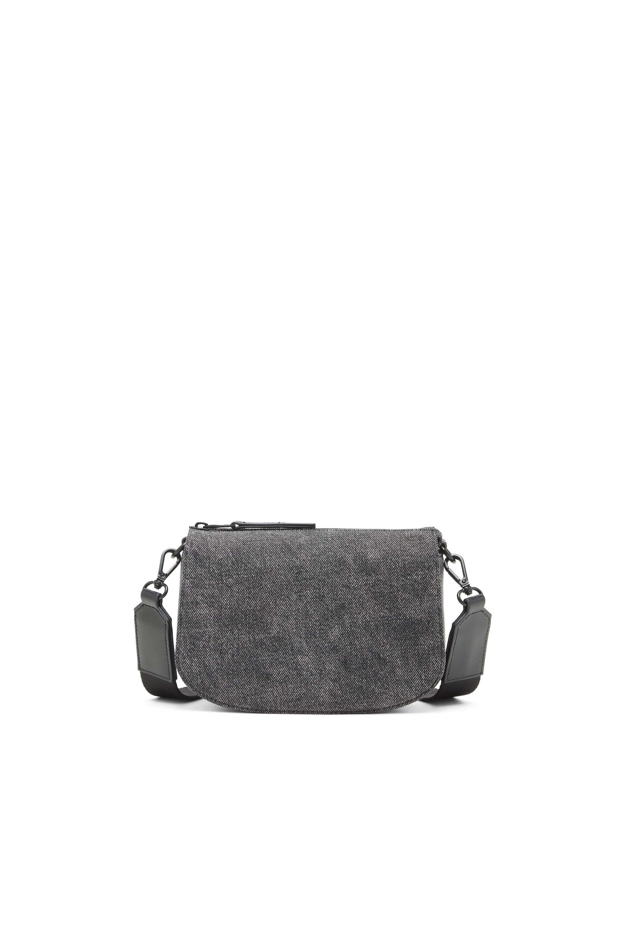 Diesel - 1DR CAMERA BAG, Unisex's 1DR-Camera bag in washed denim in Grey Jeans - 2