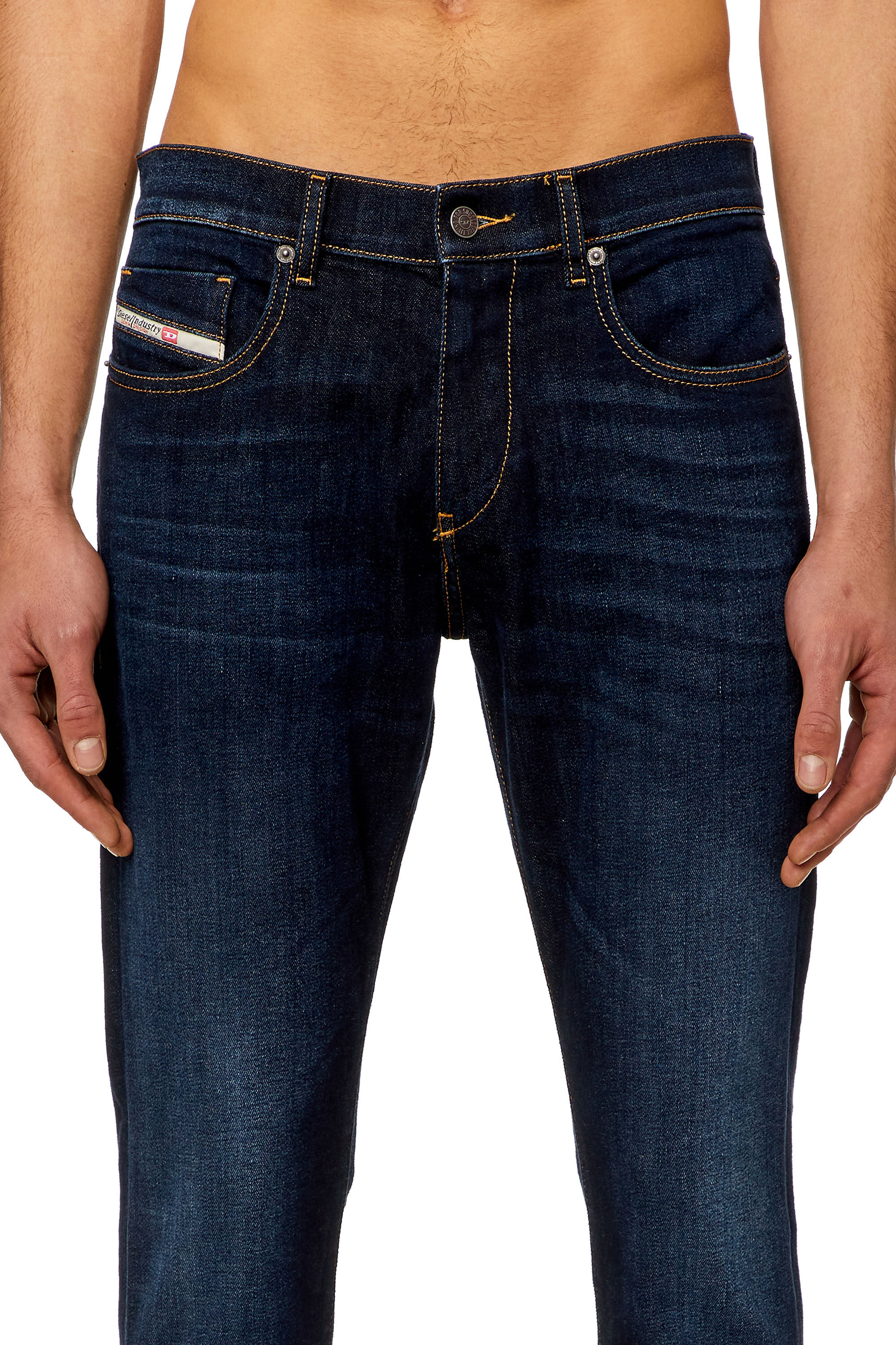 Diesel - Man Slim Jeans 2019 D-Strukt 009ZS, Dark Blue - Image 5