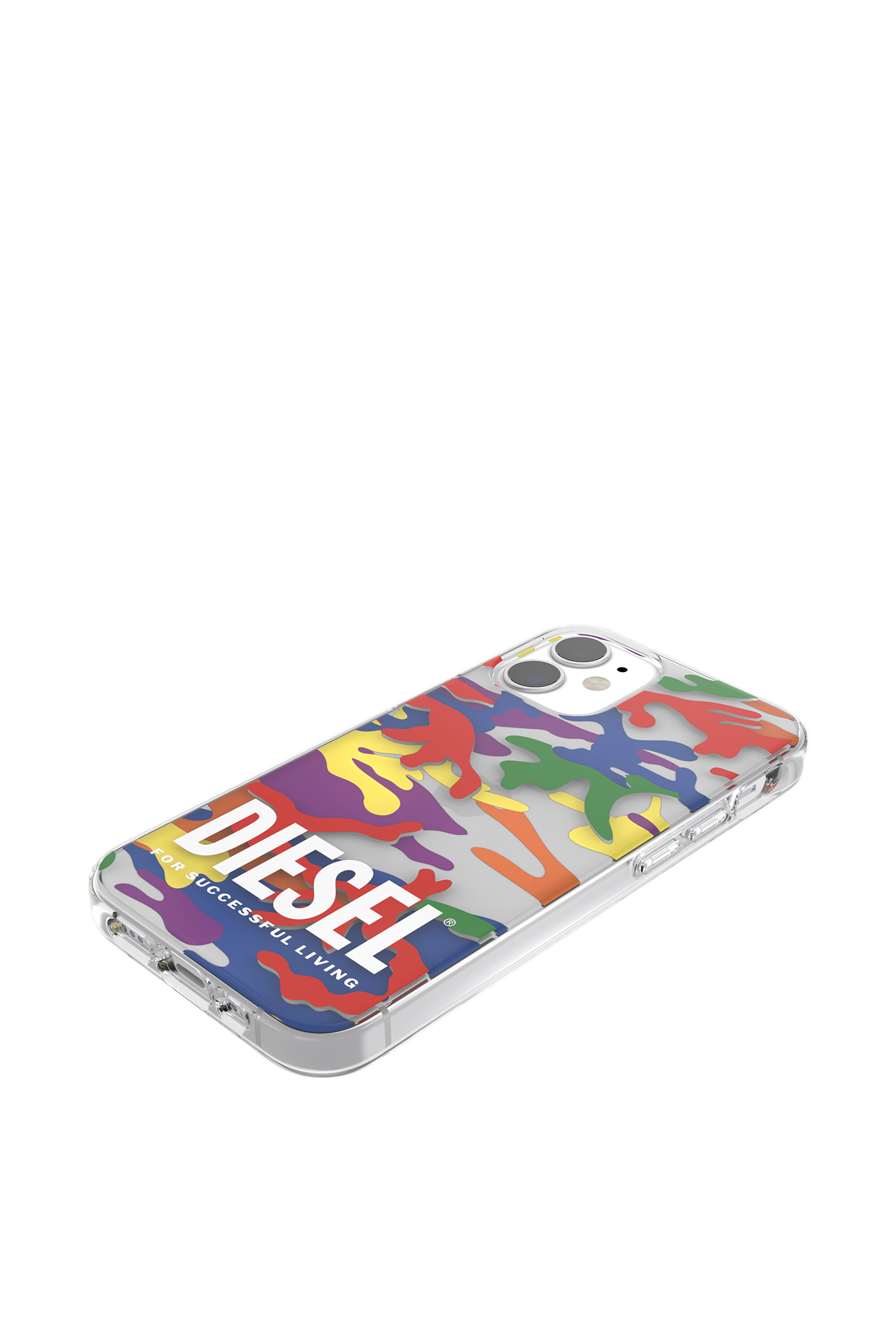 Diesel - 44331  STANDARD CASES, Unisex Clear case Pride for iPhone 12 mini in Multicolor - Image 4