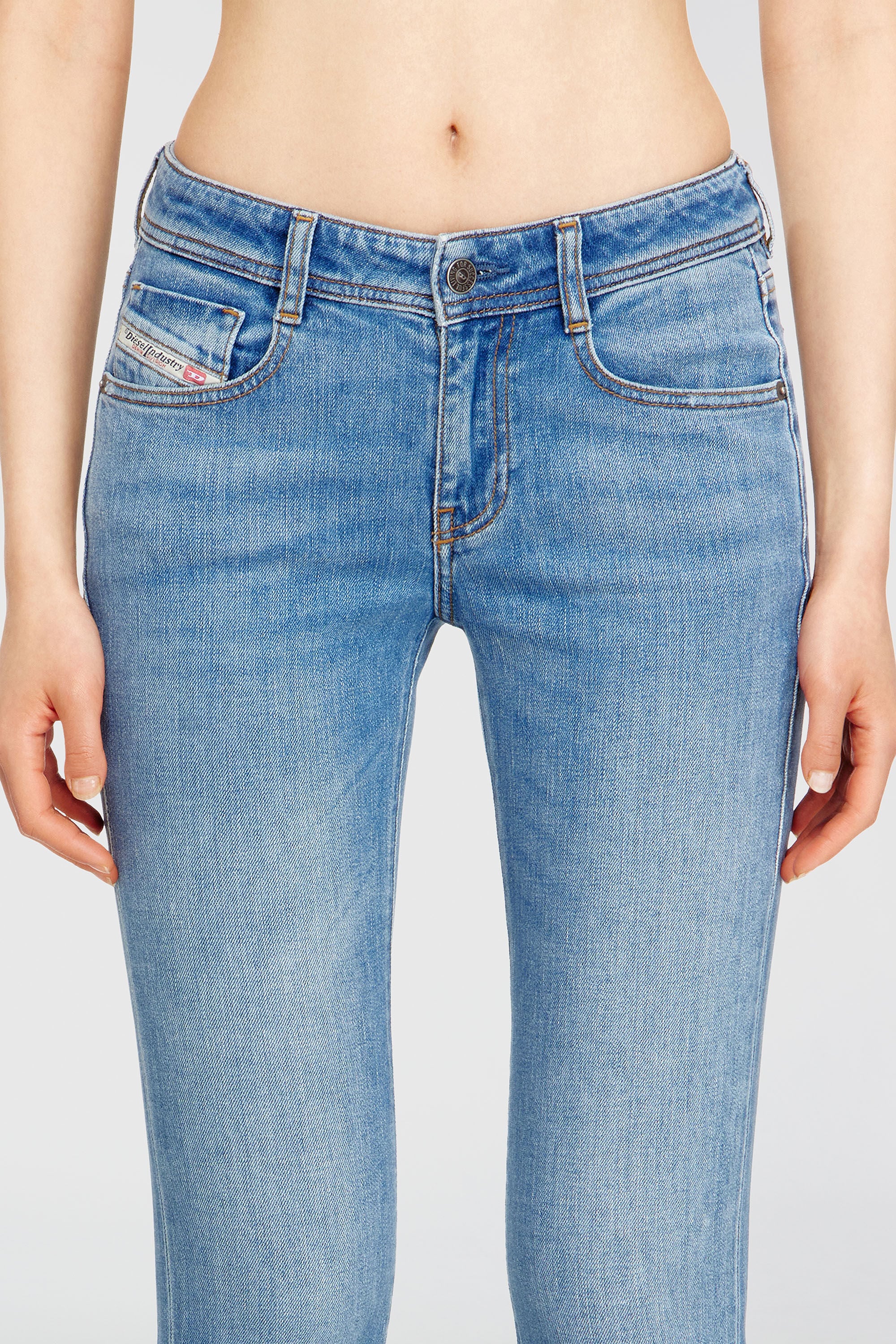 Diesel - Woman's Bootcut Jeans 1969 D-Ebbey 0ADBH, Light Blue - 5