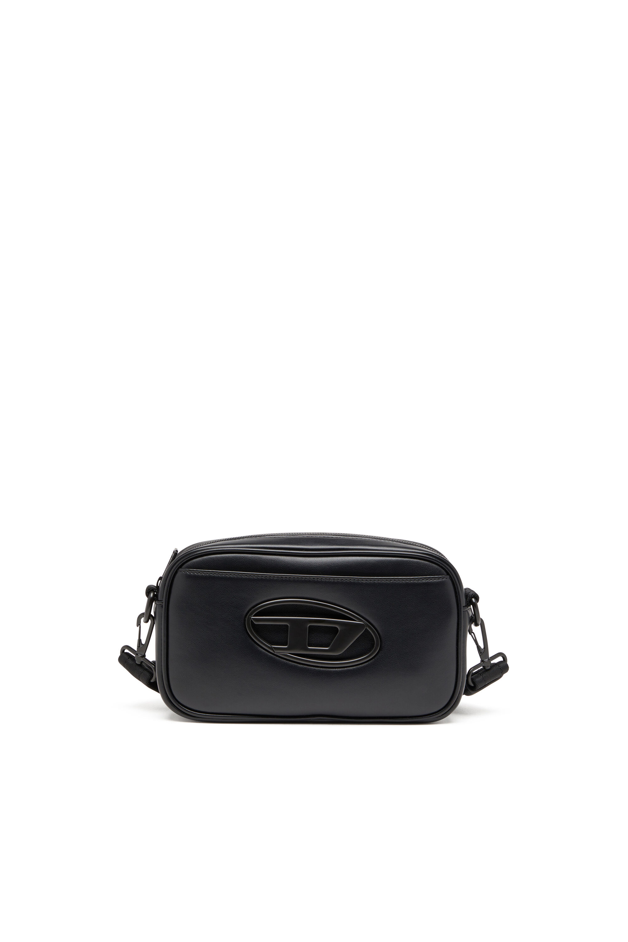 Women s Camera bag in neoprene and PU Black Diesel