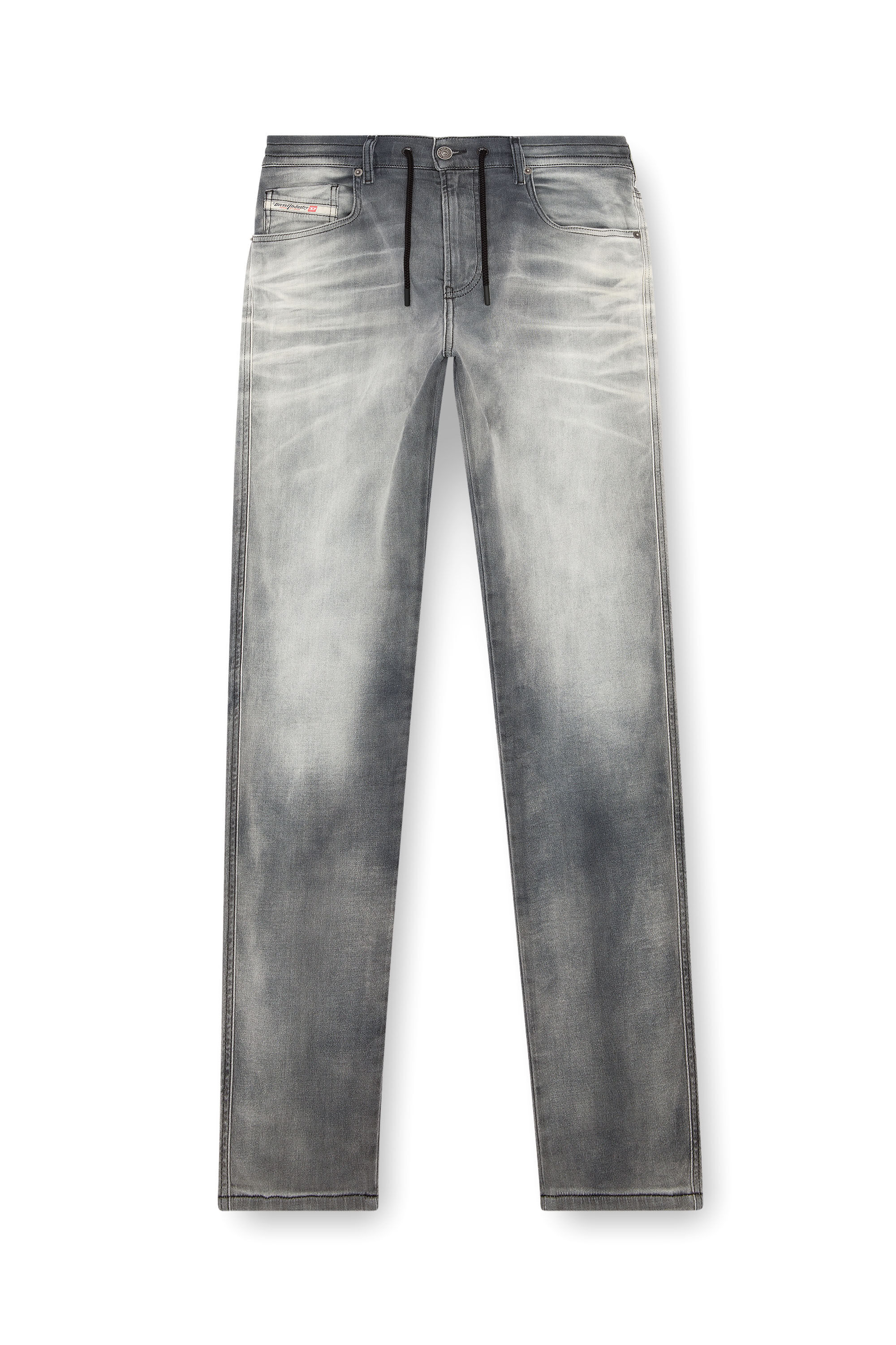 Diesel - Man Slim 2060 D-Strukt Joggjeans® 068LR, Dark grey - Image 2