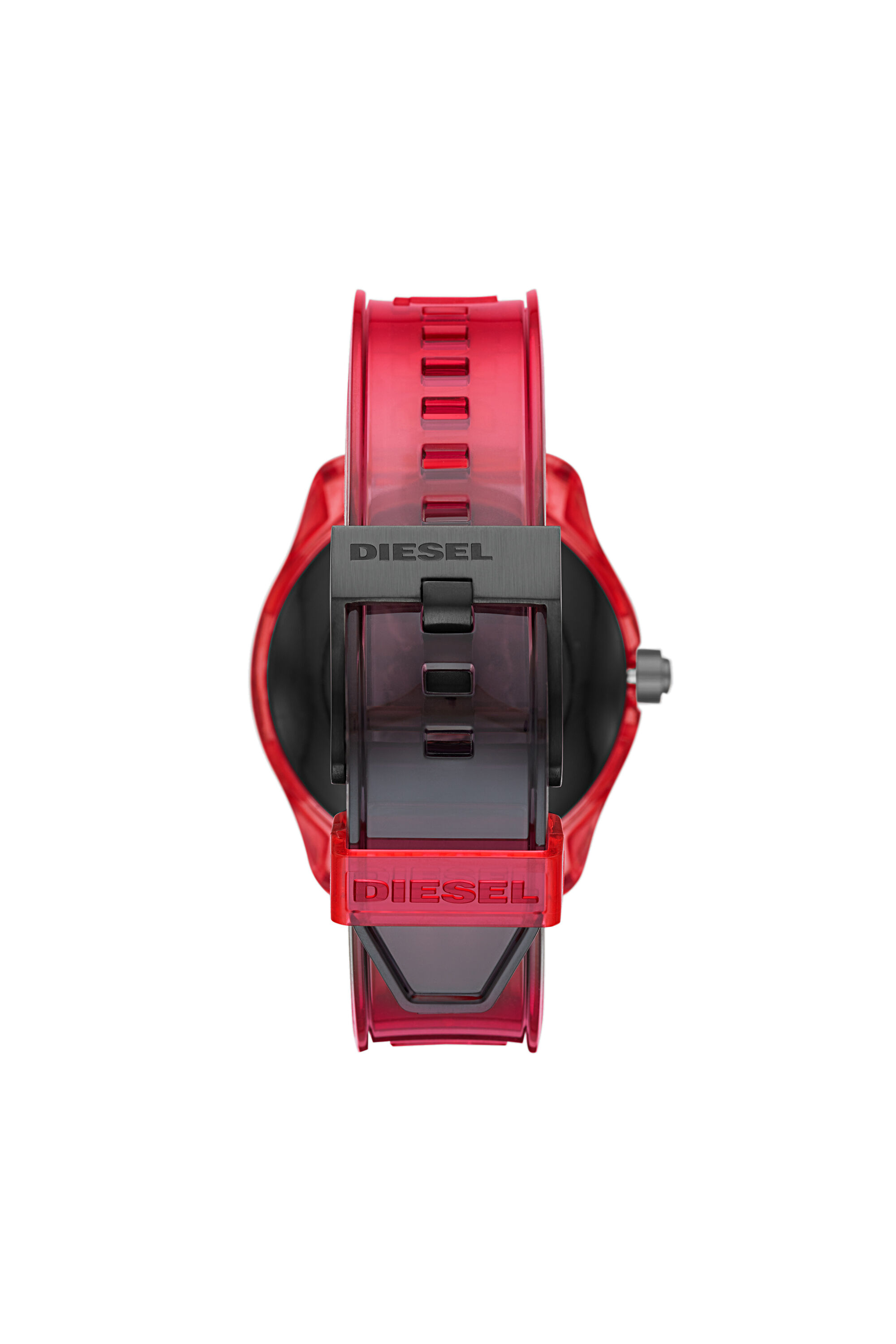 Diesel - DT2019, Man Diesel On Fadelite Smartwatch - Red Transparent in Red - Image 2