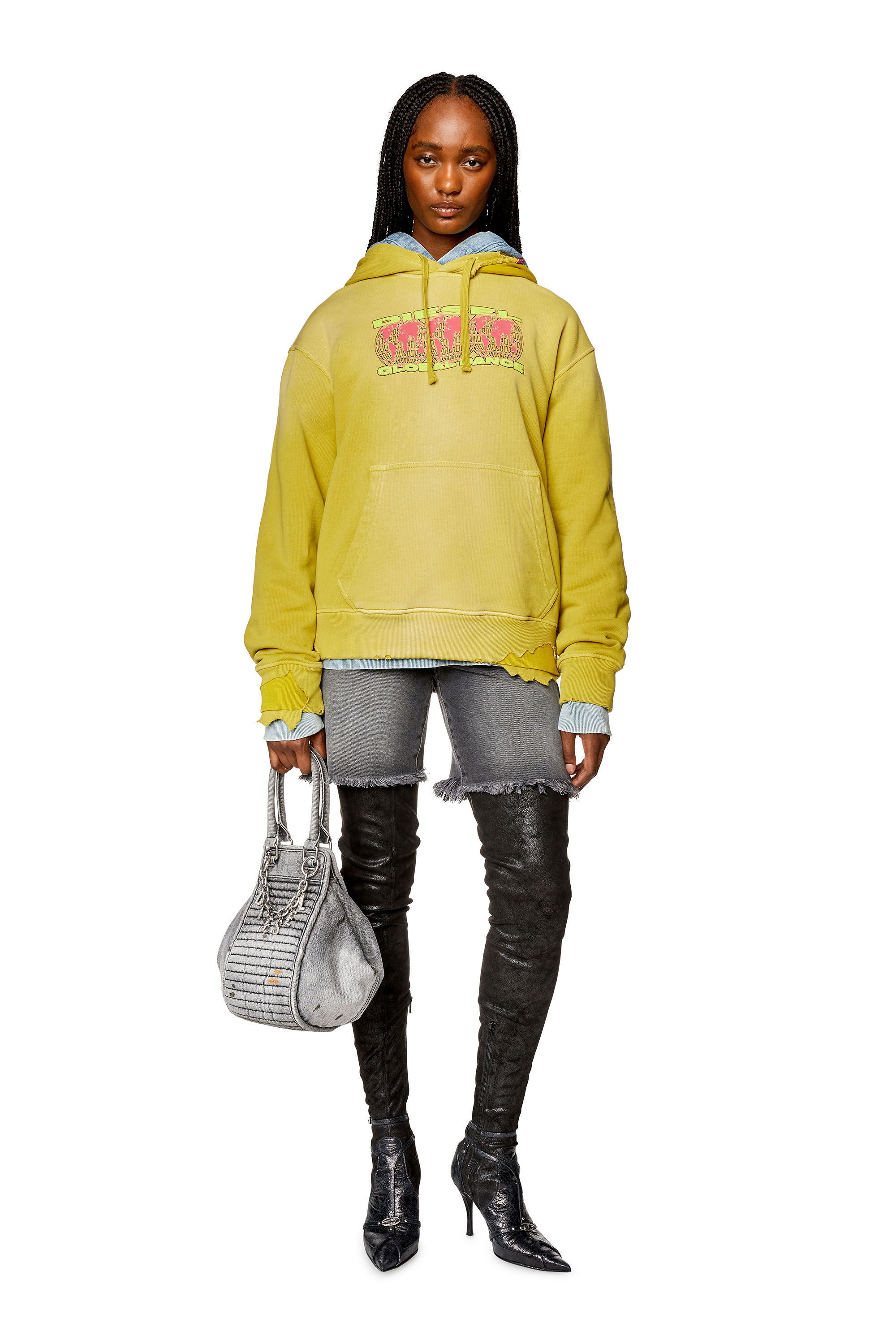 Diesel oversized sales hoodie