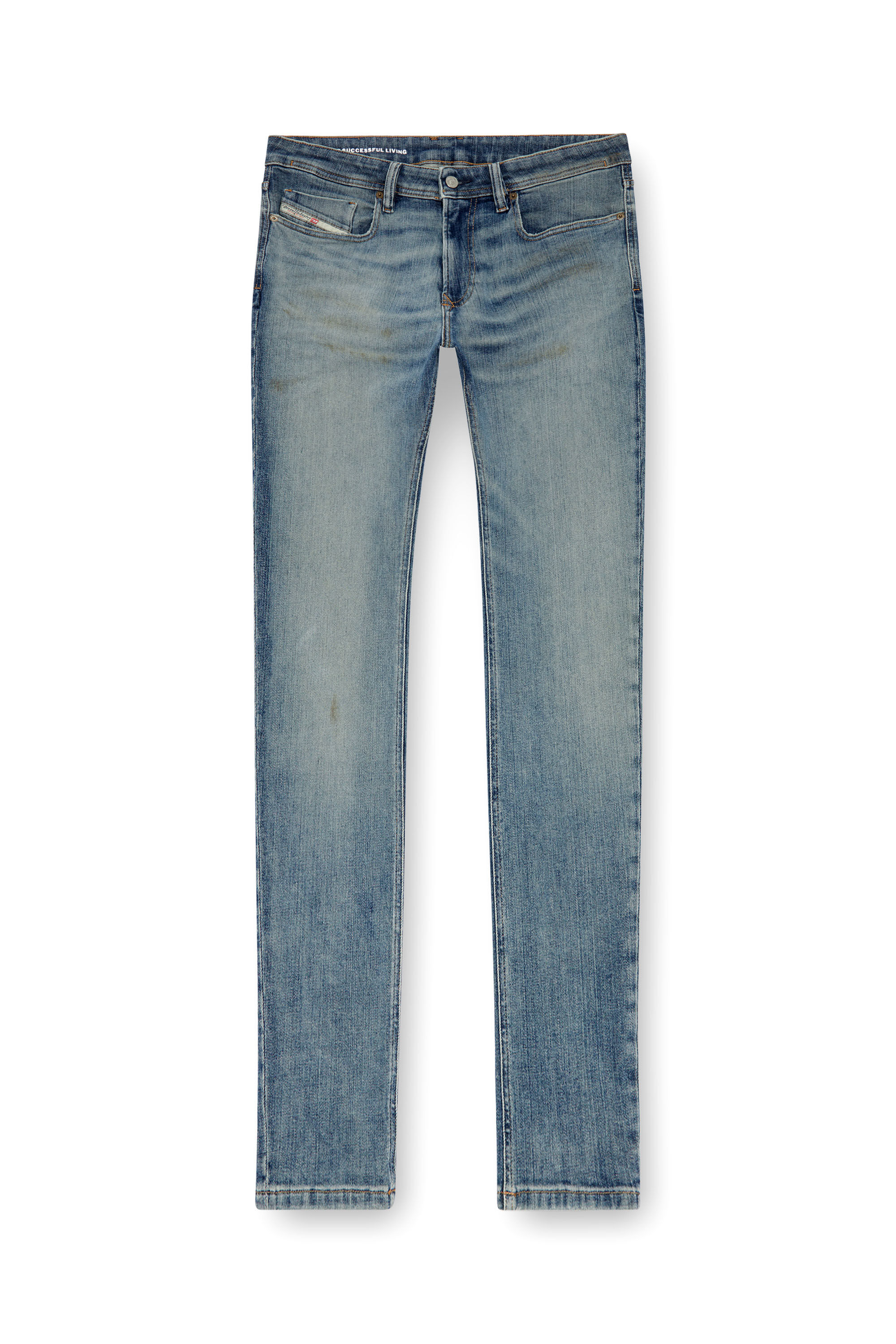Diesel - Man Skinny Jeans 1979 Sleenker 0GRDE, Medium blue - Image 2