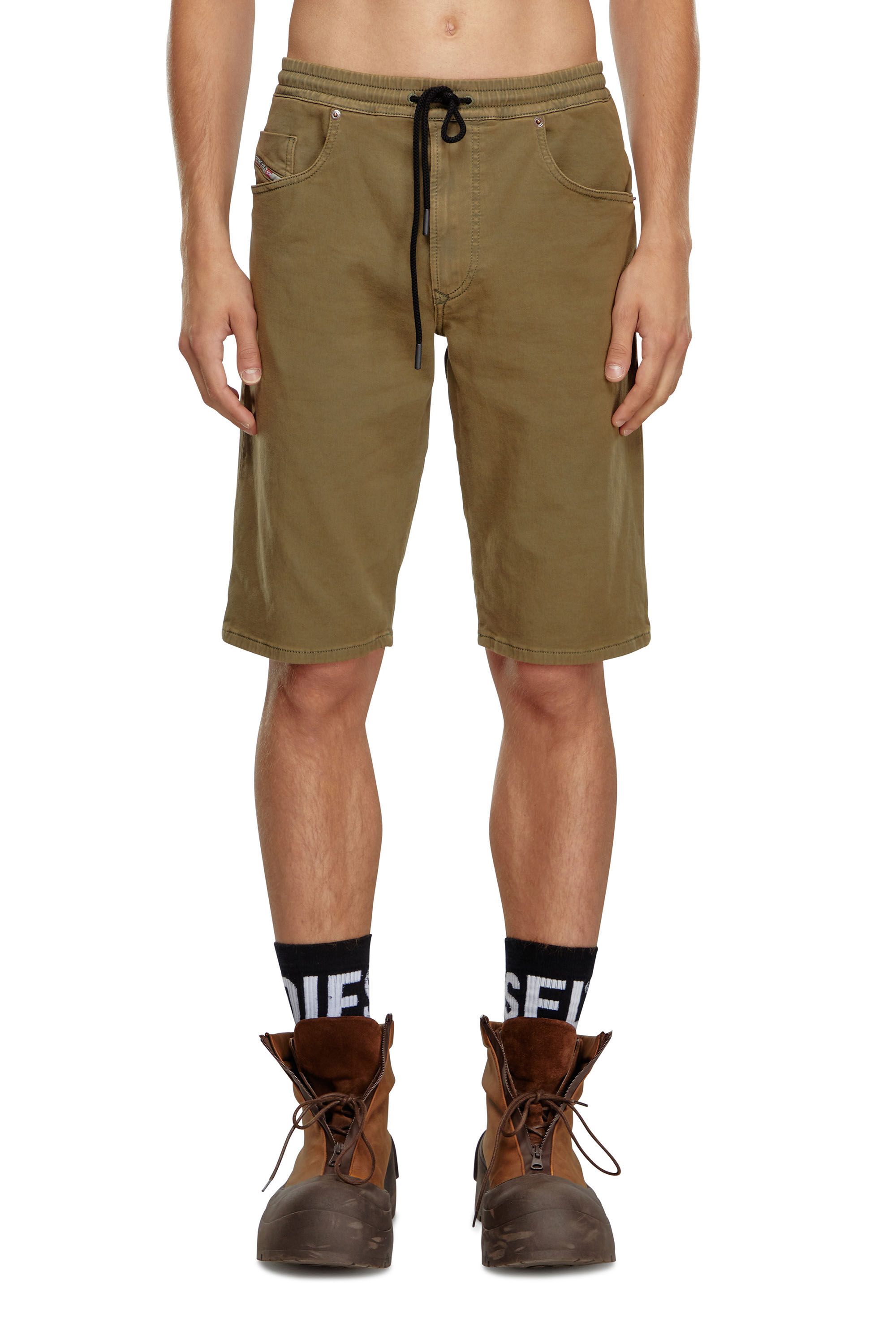 Men s Chino shorts in JoggJeans Green Diesel