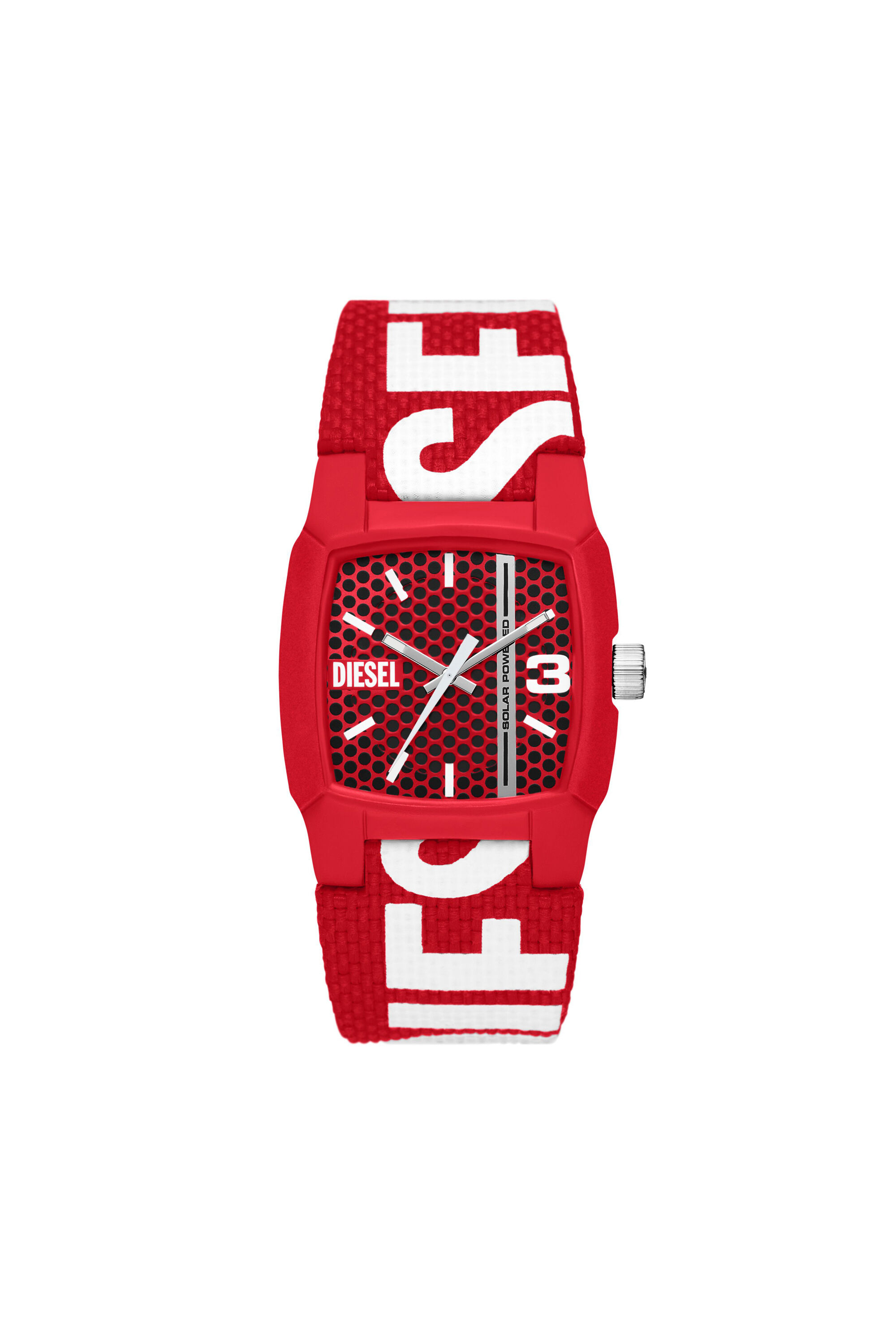 Men's Cliffhanger Solar Red watch | Red | Diesel