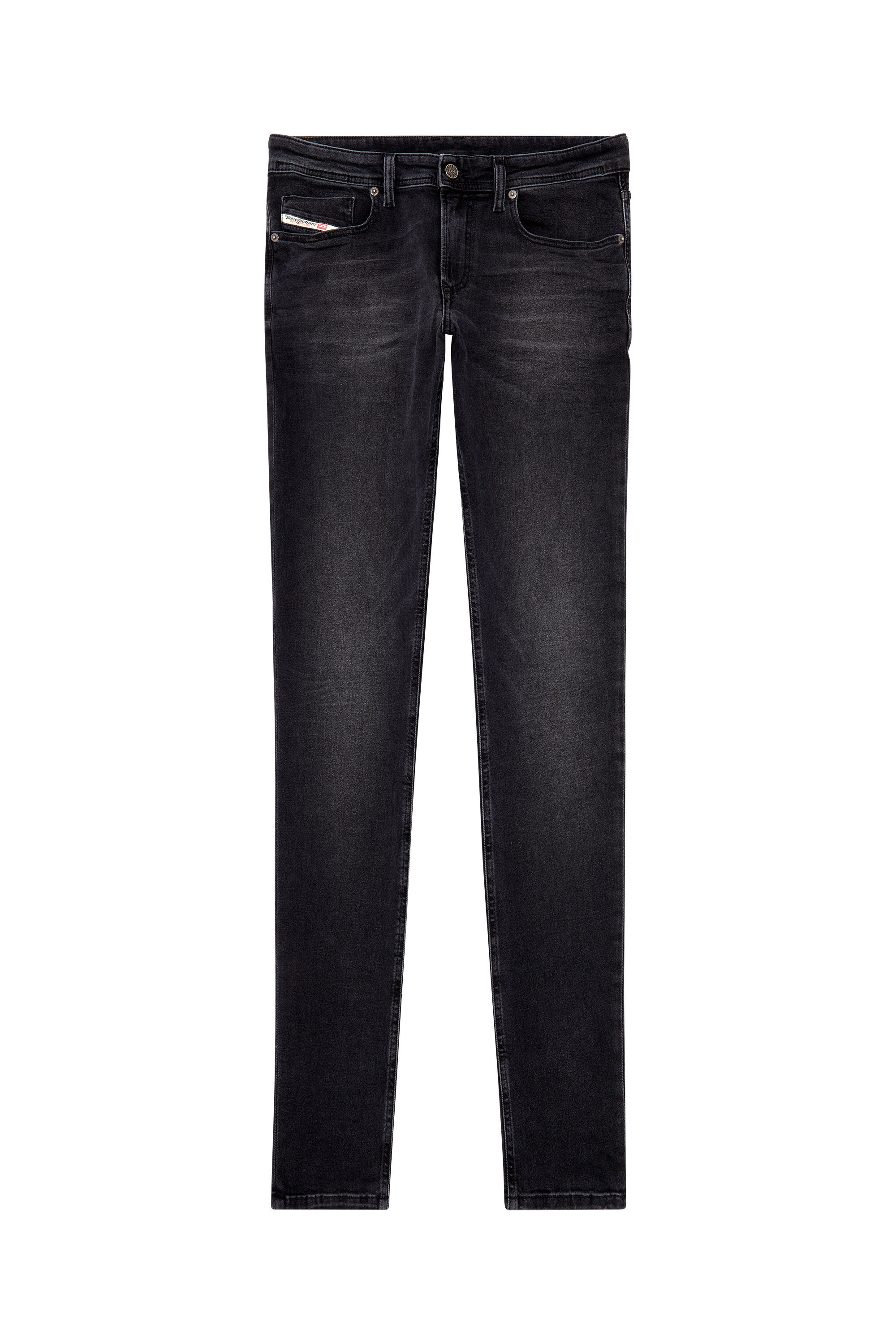 Diesel - Man Skinny Jeans 1979 Sleenker 0PFAS, Black/Dark grey - Image 2
