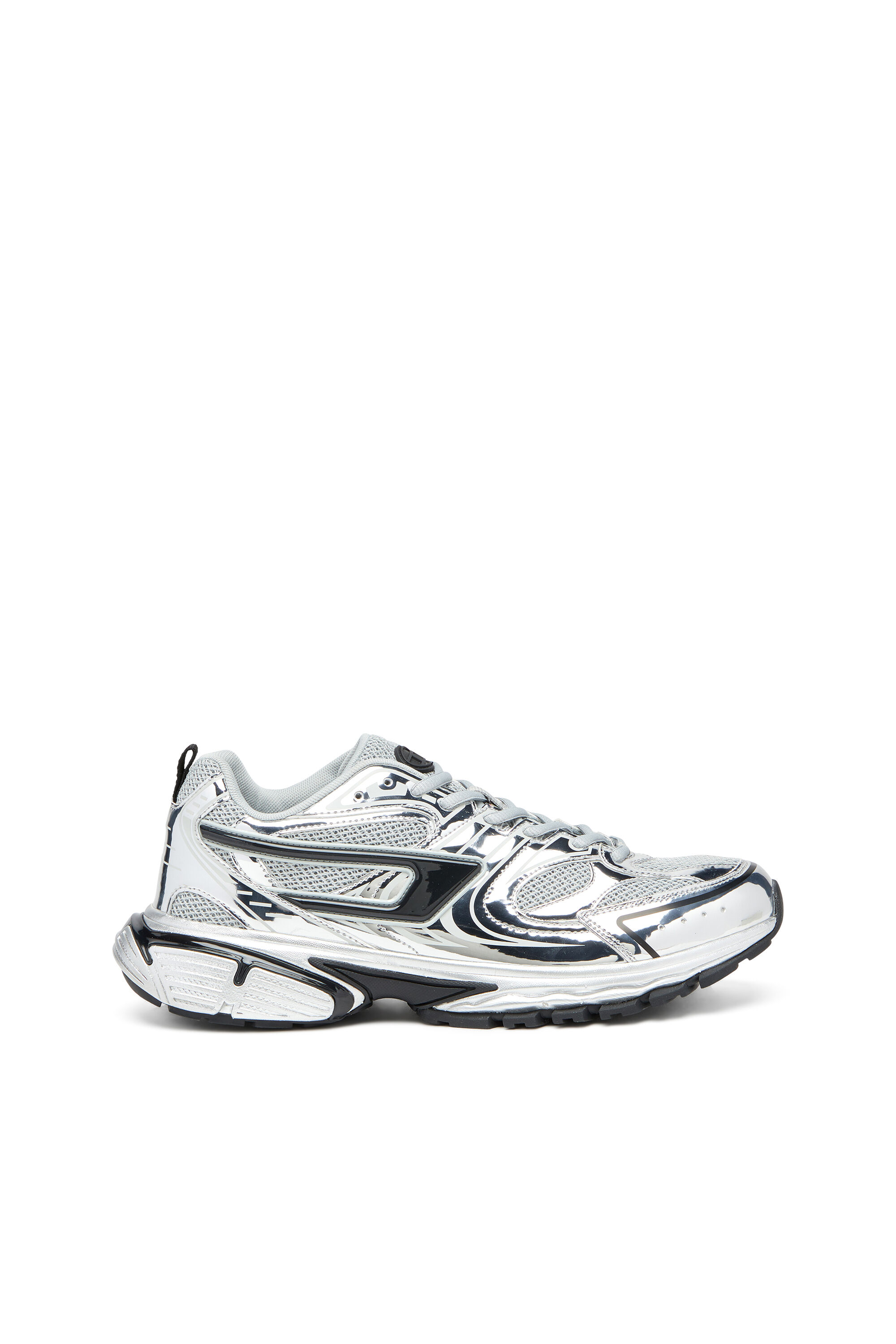 Diesel - S-SERENDIPITY PRO-X1, Man S-Serendipity-Mesh sneakers with metallic overlays in Multicolor - Image 1