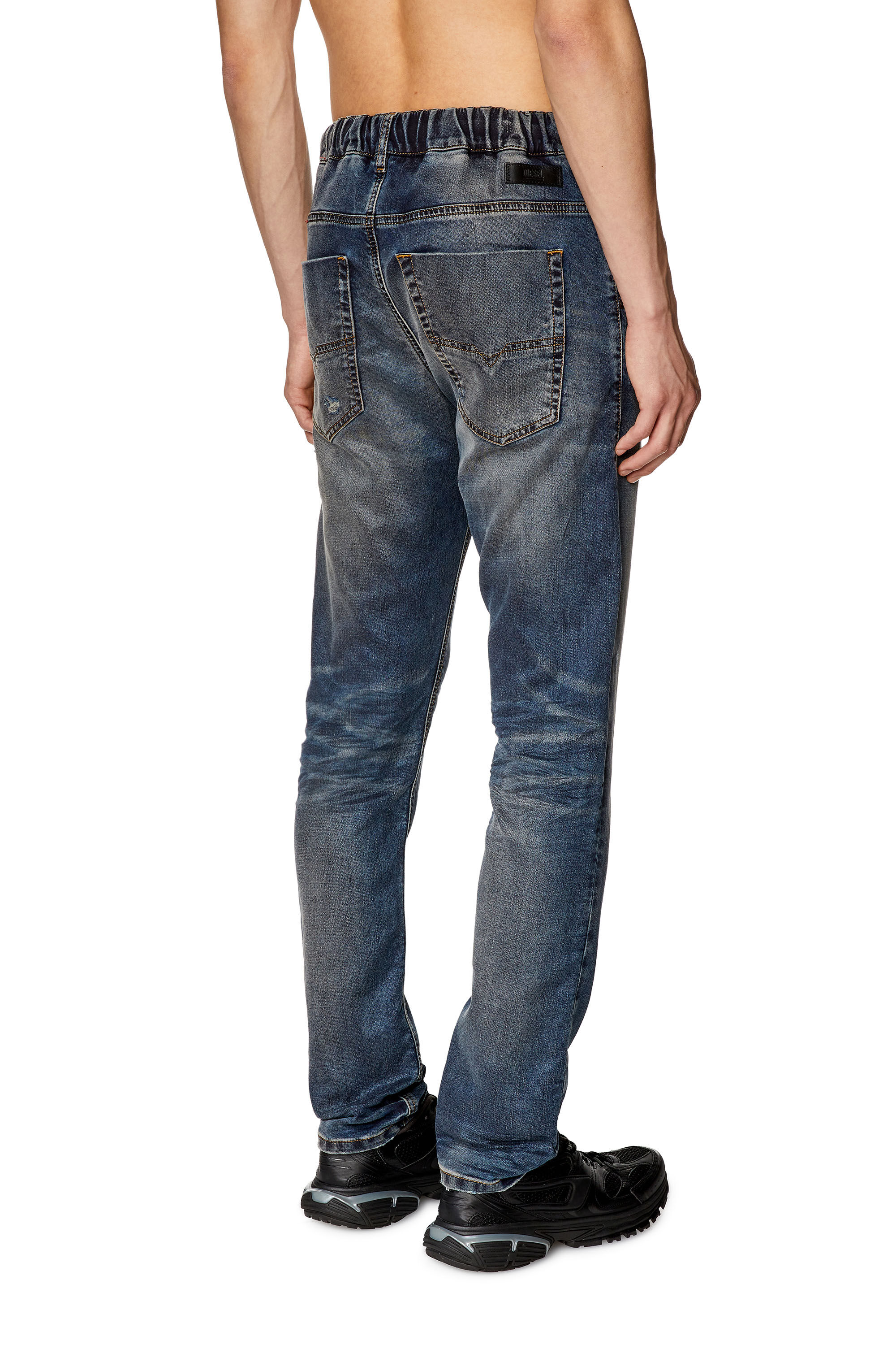 Men s Tapered Jeans Dark blue Diesel 2030 D Krooley Joggjeans