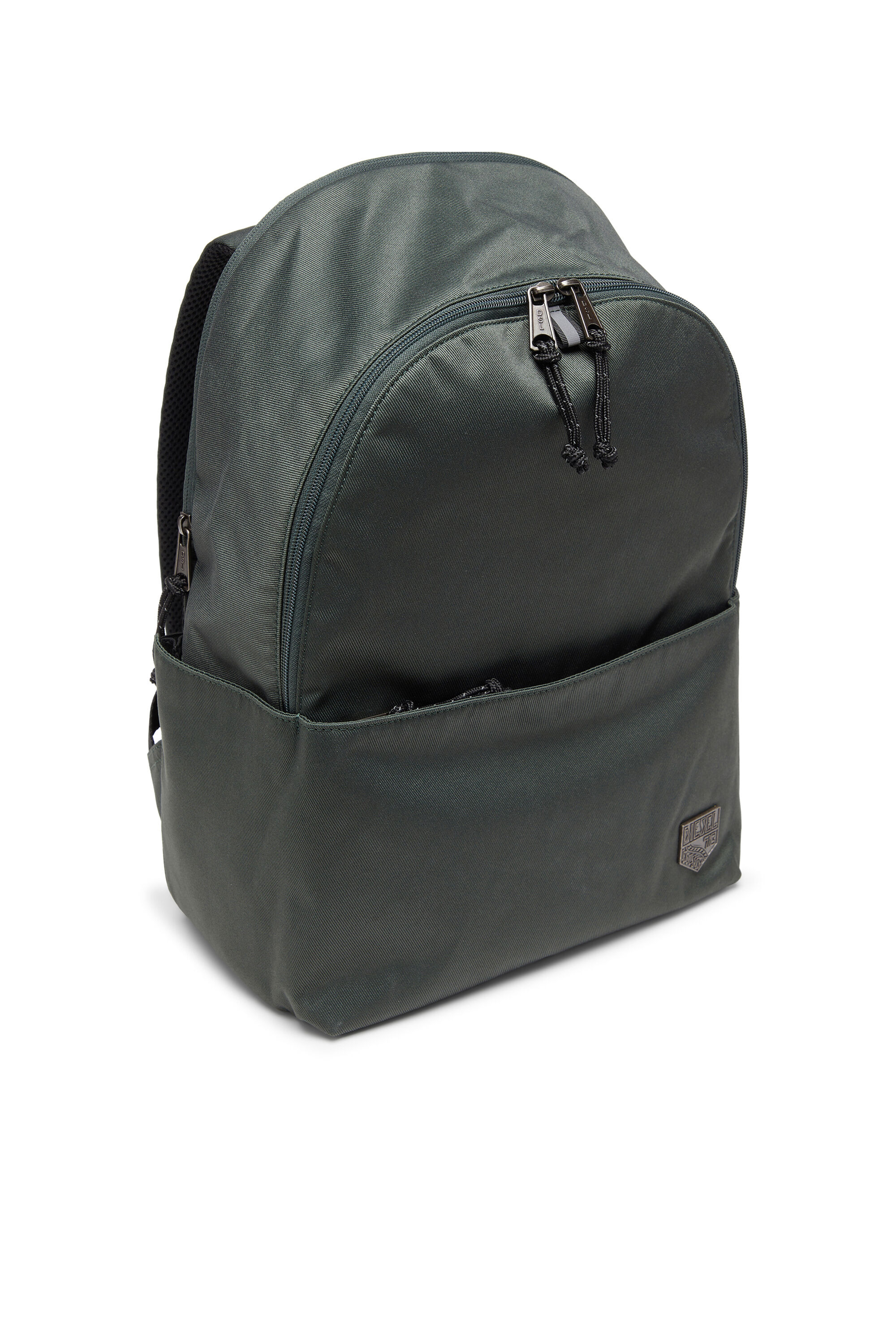 Diesel - D-PACK BACKPACK X, Unisex's D-Pack - Backpack in nylon with emblem logo in Dark Green - 5