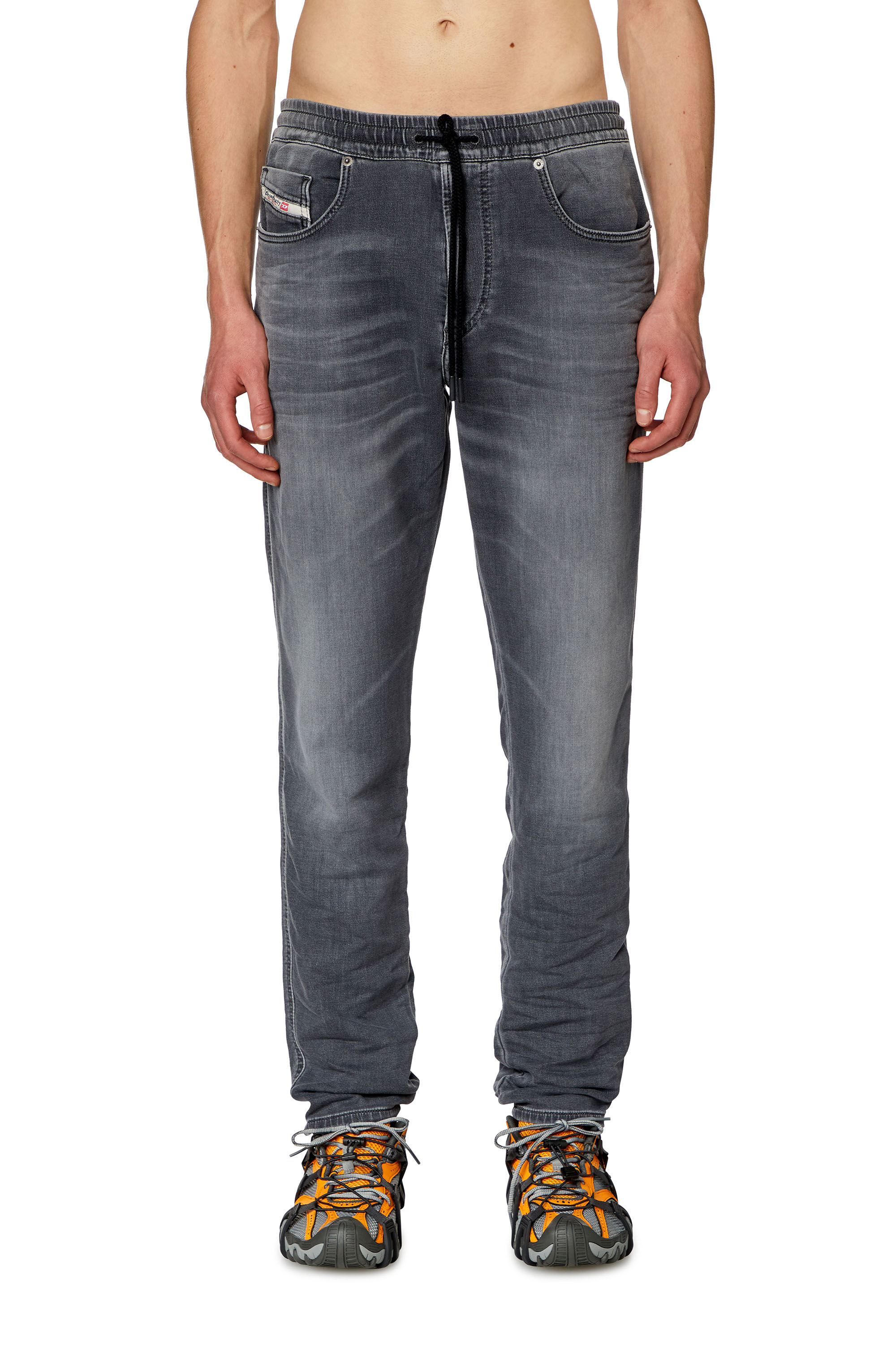 Men s Slim Jeans Grey Diesel 2060 D Strukt Joggjeans