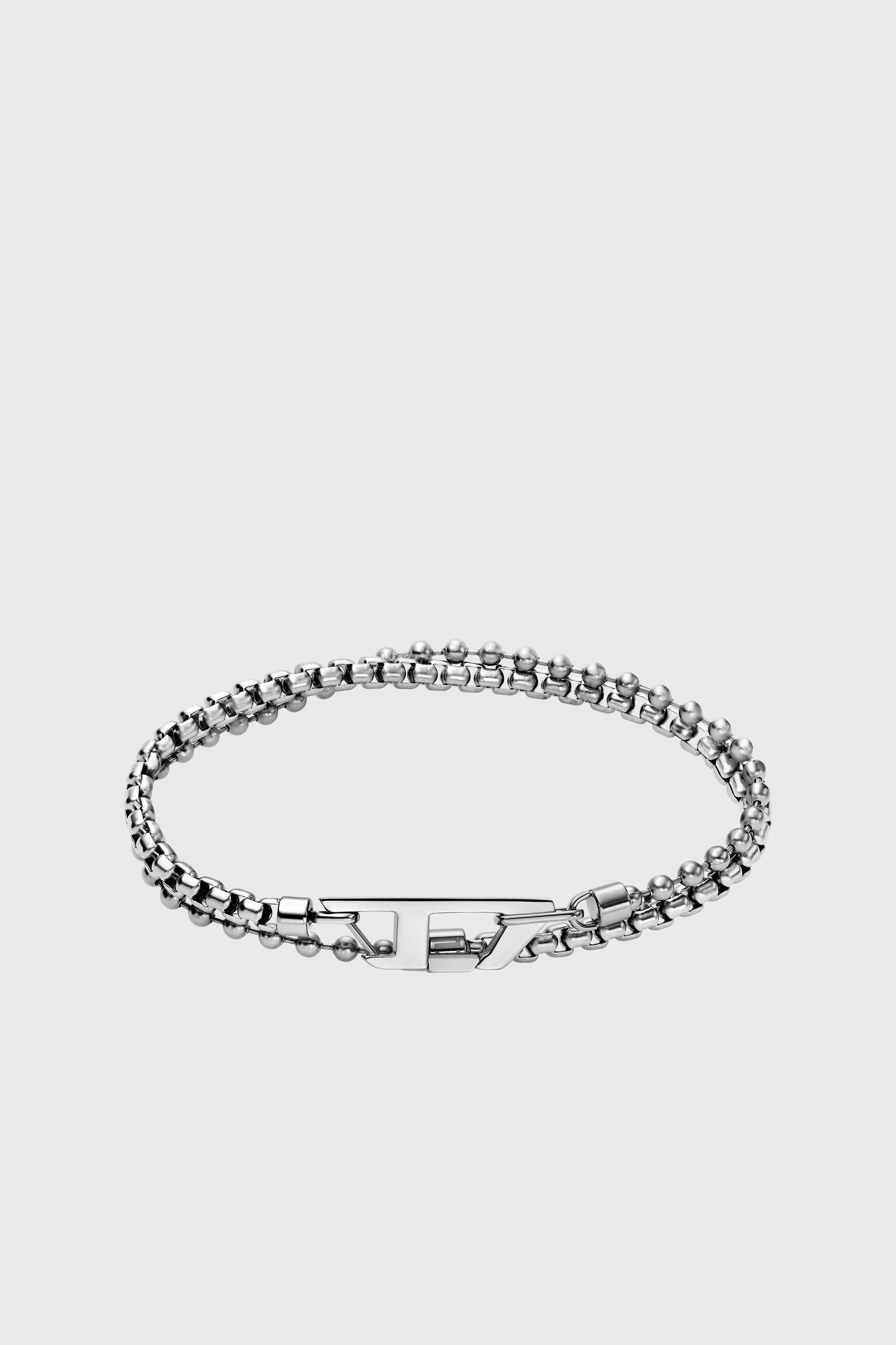 Diesel - DX1473, Unisex's Stainless steel chain bracelet in Silver - 1