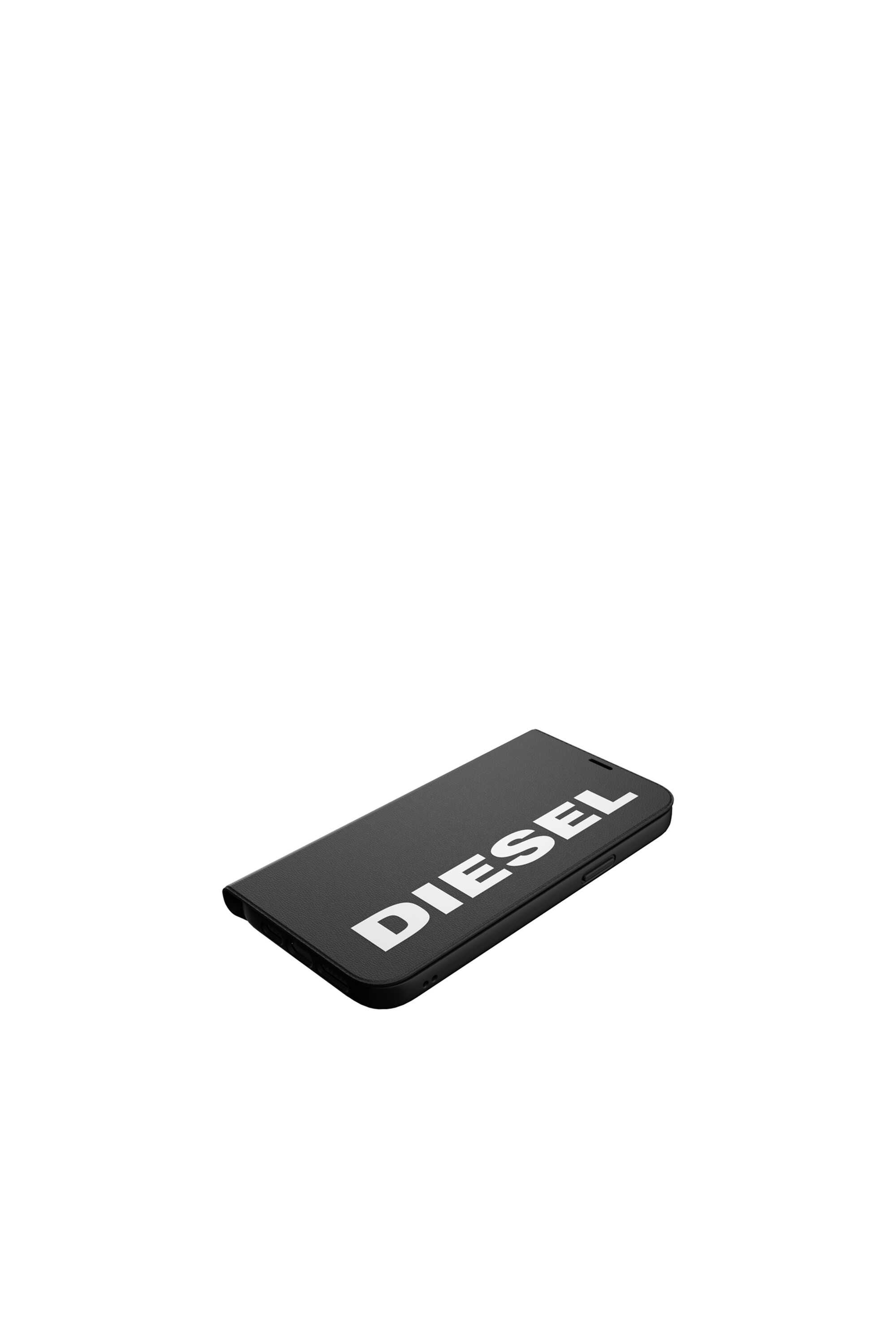 Diesel - 42487 BOOKLET CASE BOOKLET CASE, Unisex's Booklet Case Core for iPhone 12 Pro Max in Black - 4