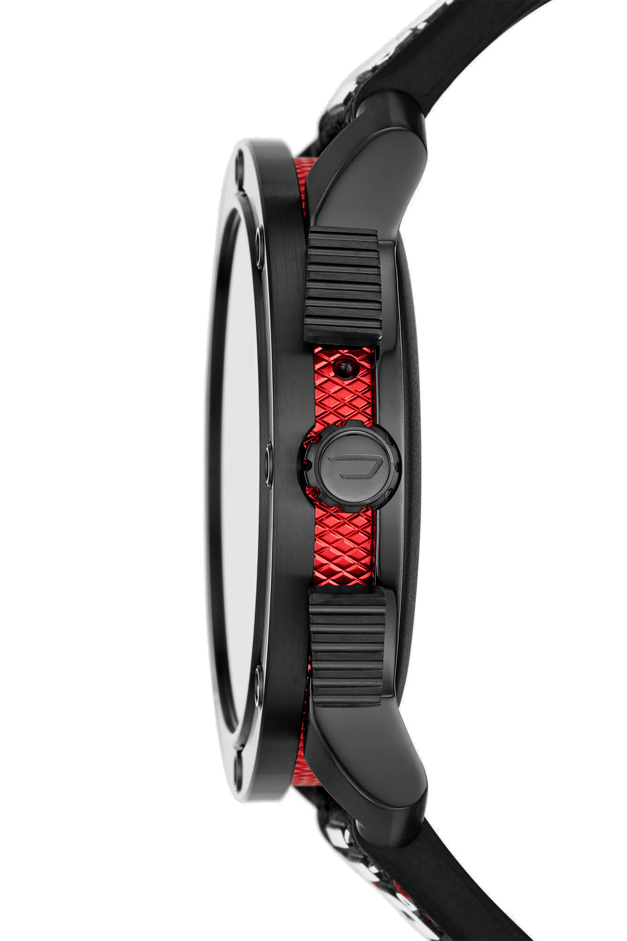 Diesel - DT2022, Man's Diesel On Axial Smartwatch - Black Nylon in Black - 3