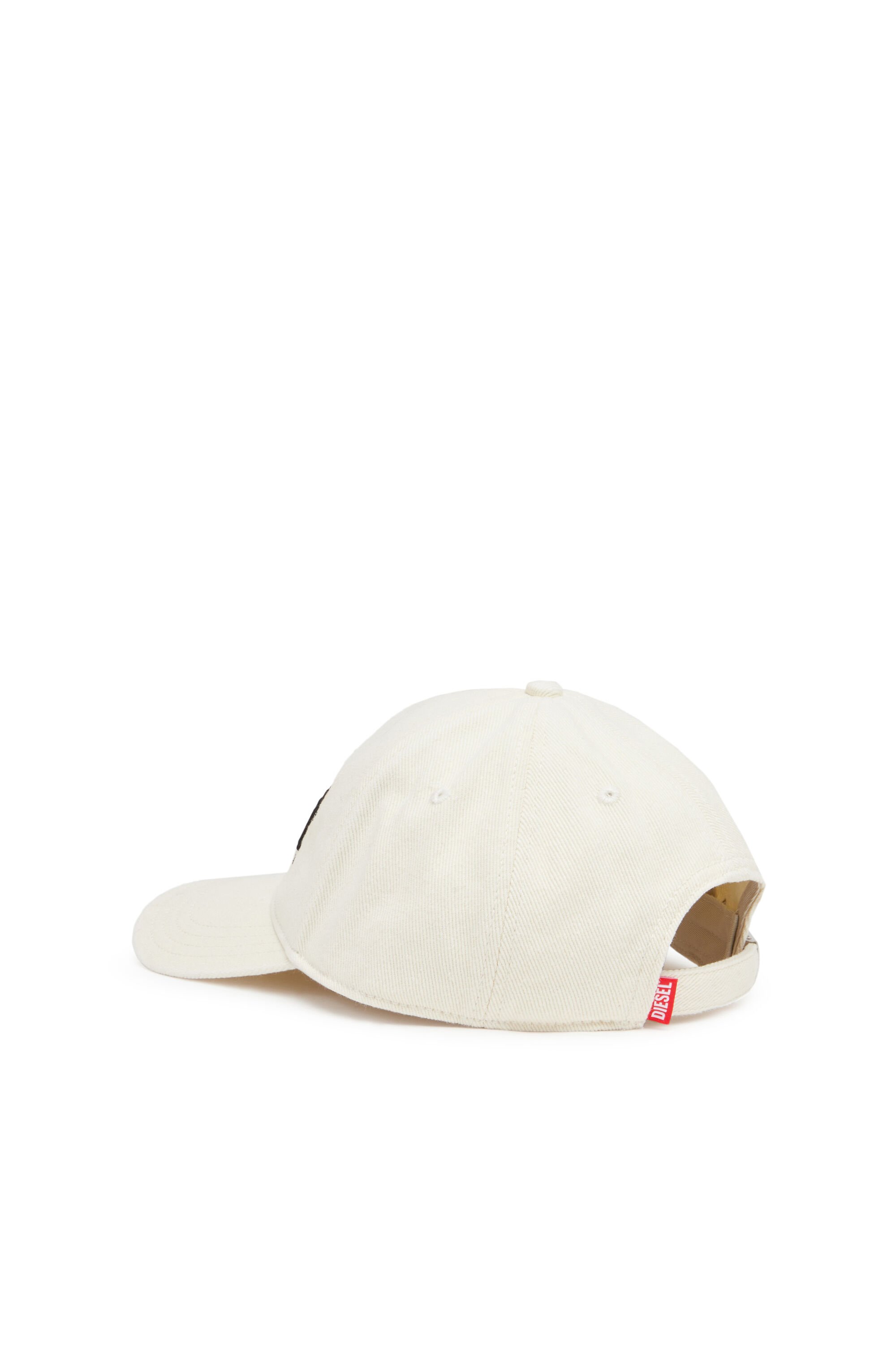 Diesel - CORRY-DIV-WASH, Man Baseball cap with logo embroidery in White - Image 2