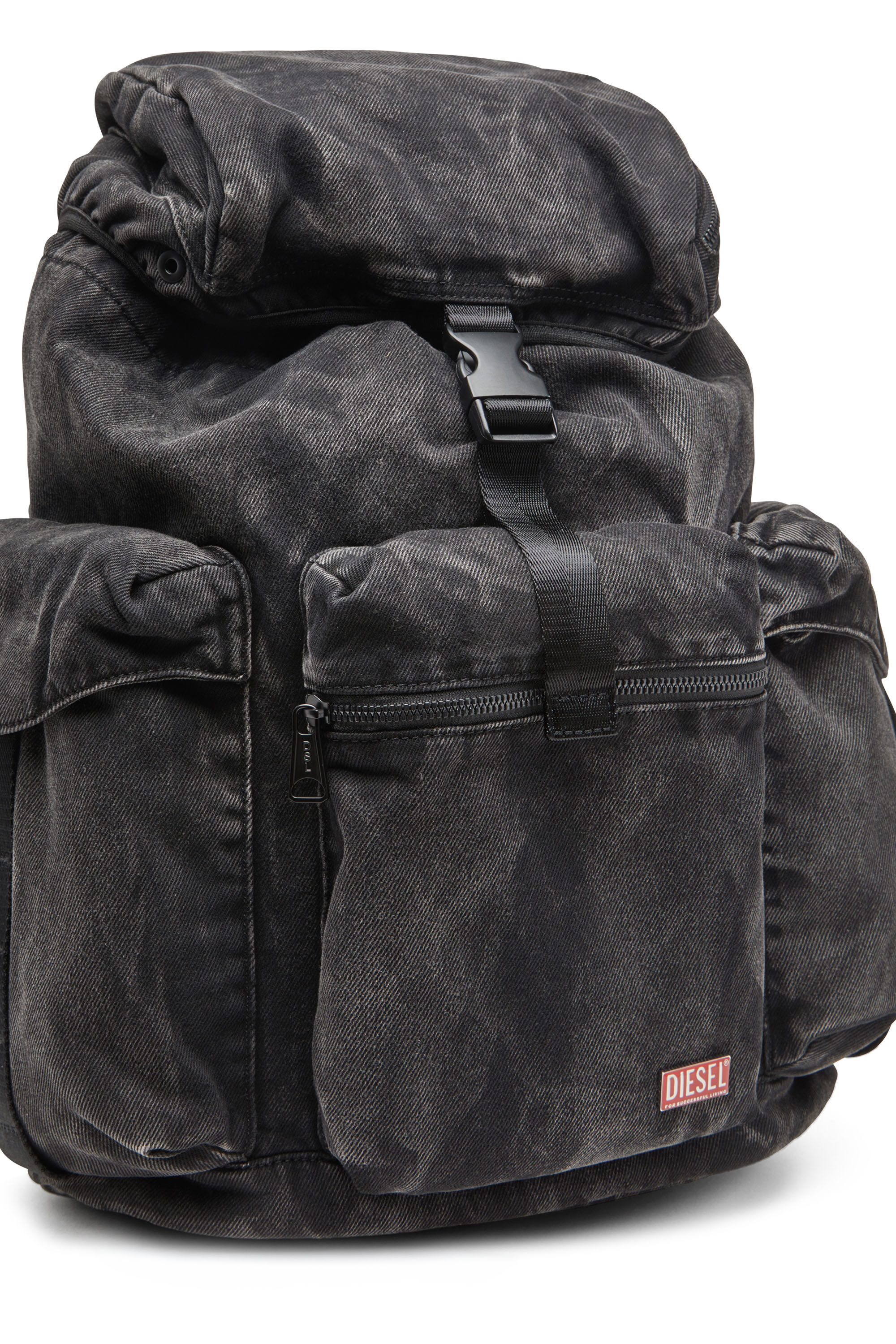 Diesel - UTLT BACKPACK, Black - Image 5