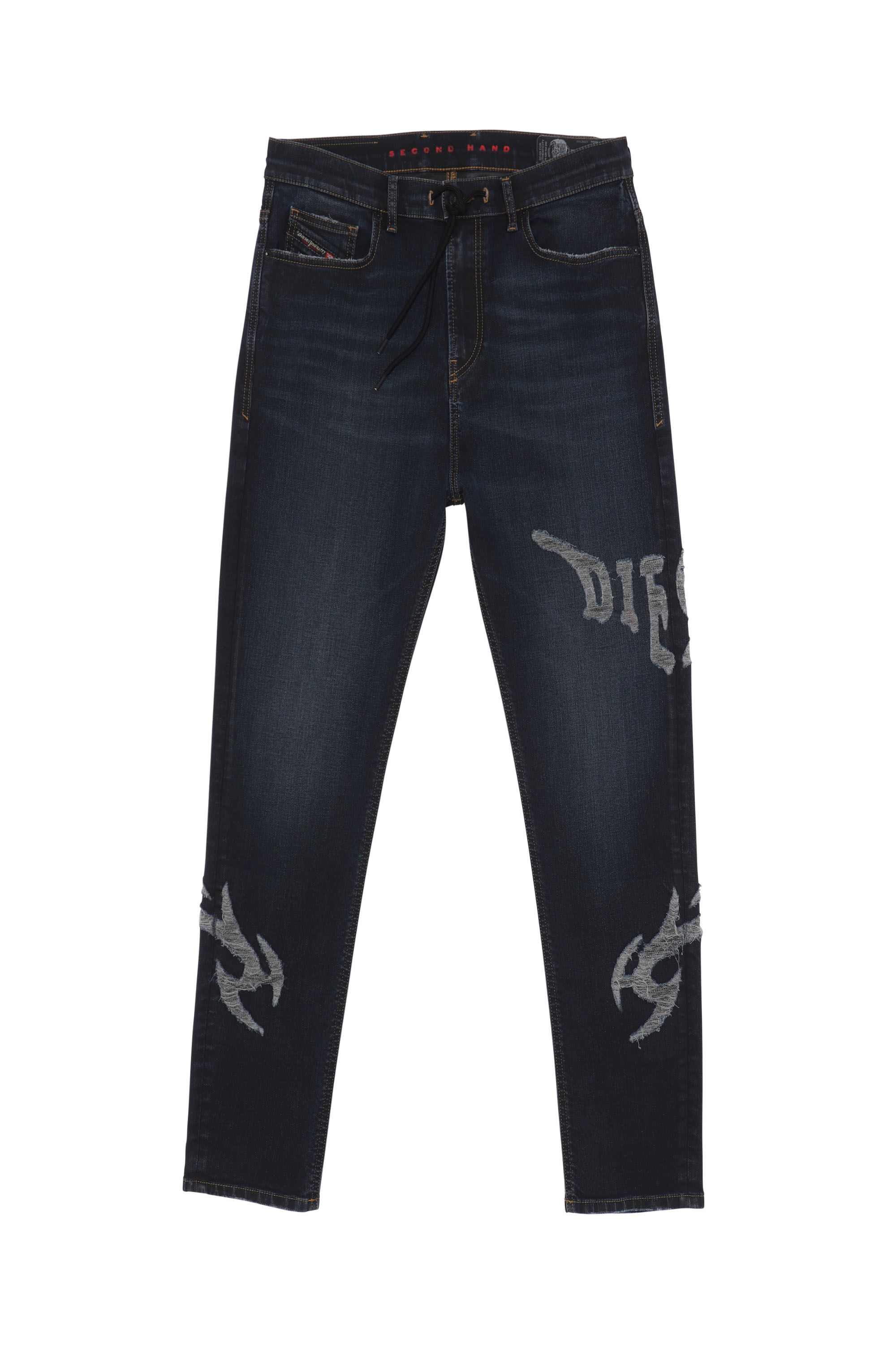 Diesel - D-VIDER CB-SP1 JoggJeans&reg;, Man's Diesel Man - Jeans Dark blue in Dark Blue - 1