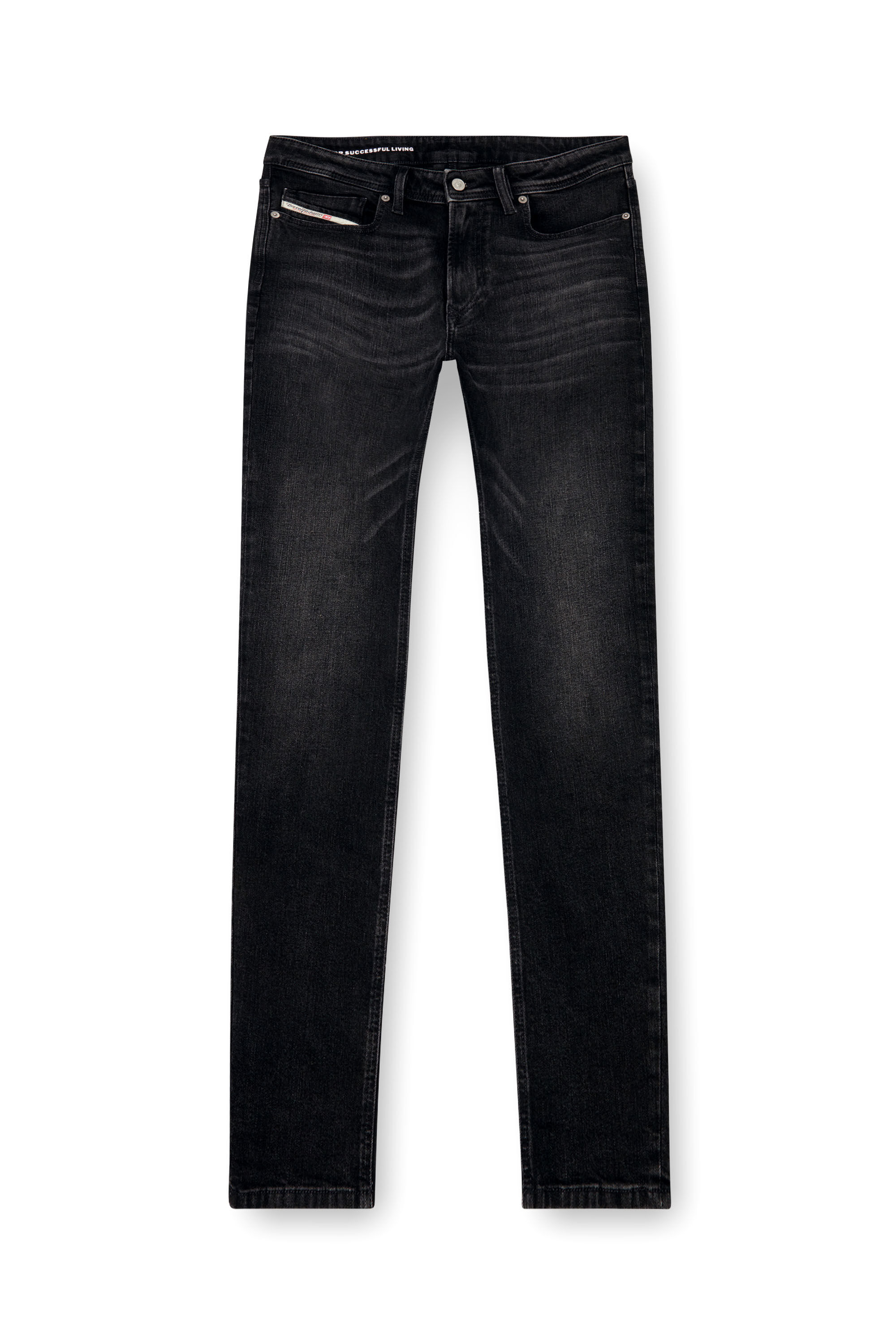 Diesel - Man Skinny Jeans 1979 Sleenker 0GRDA, Black/Dark grey - Image 2