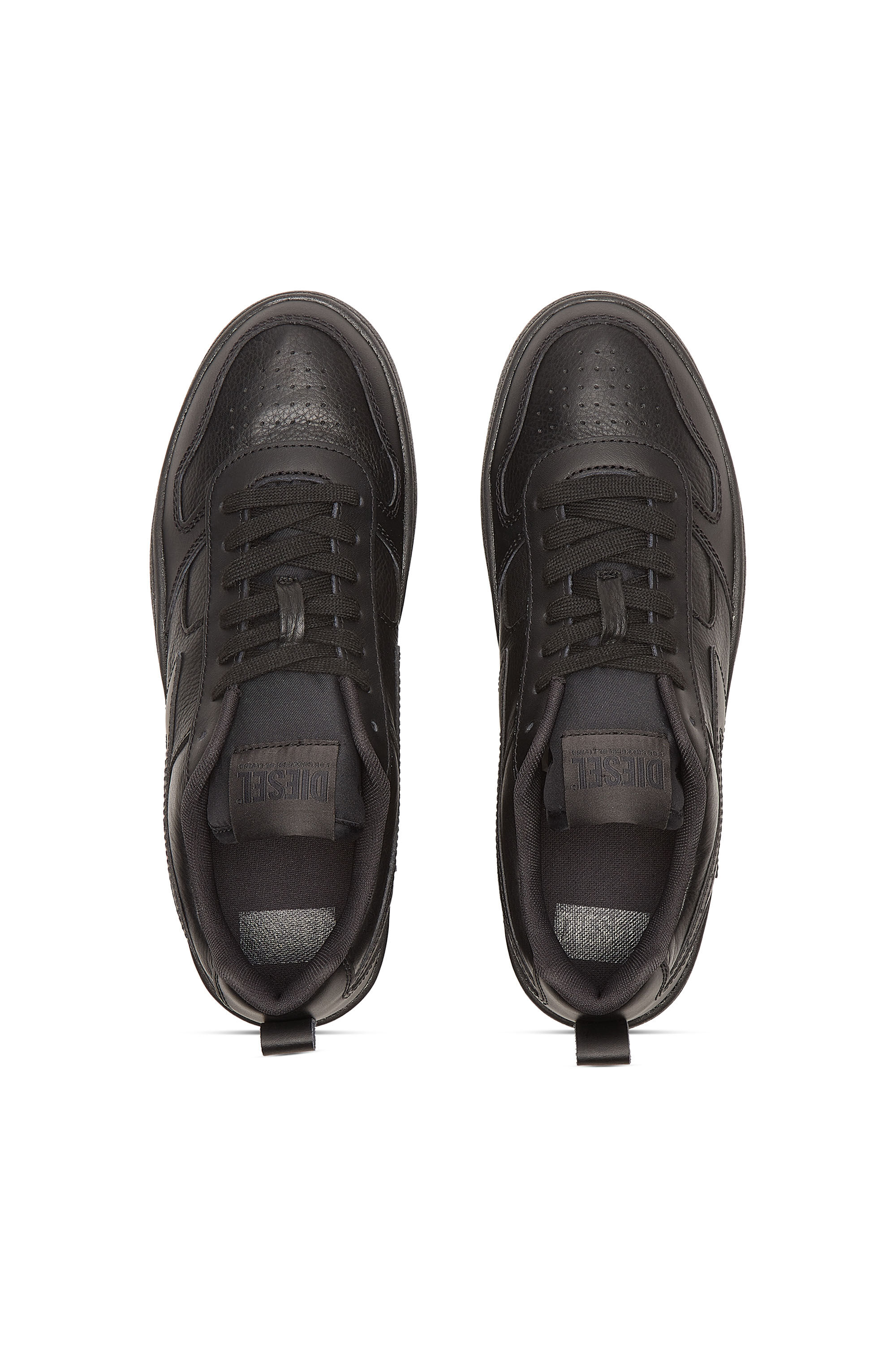 Diesel - S-UKIYO V2 LOW, Man S-Ukiyo V2 Low - Low-top sneakers with D branding in Black - Image 4