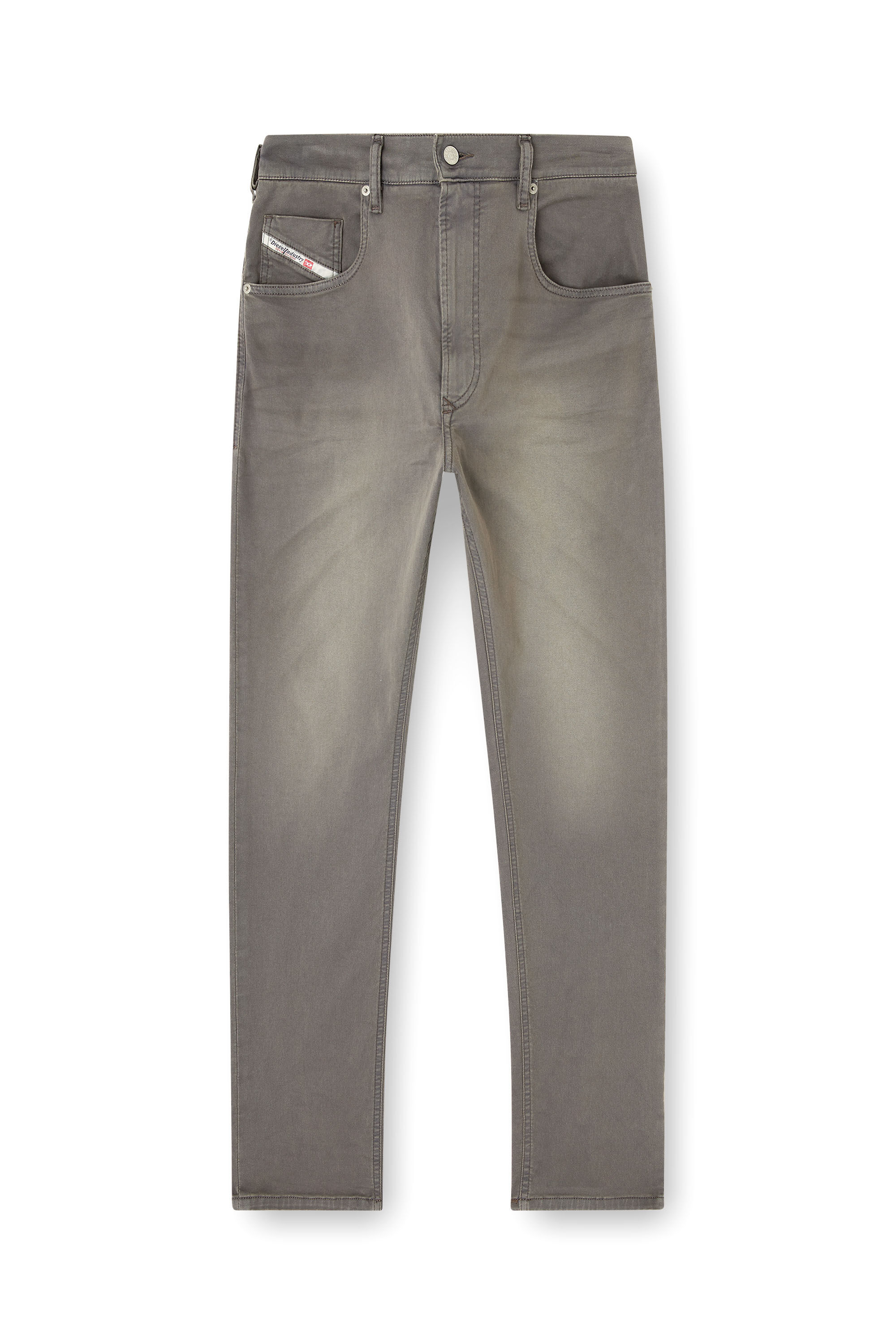 Diesel - Man's Regular 2032 D-Krooley-BW Joggjeans® 0670M, Grey - 2