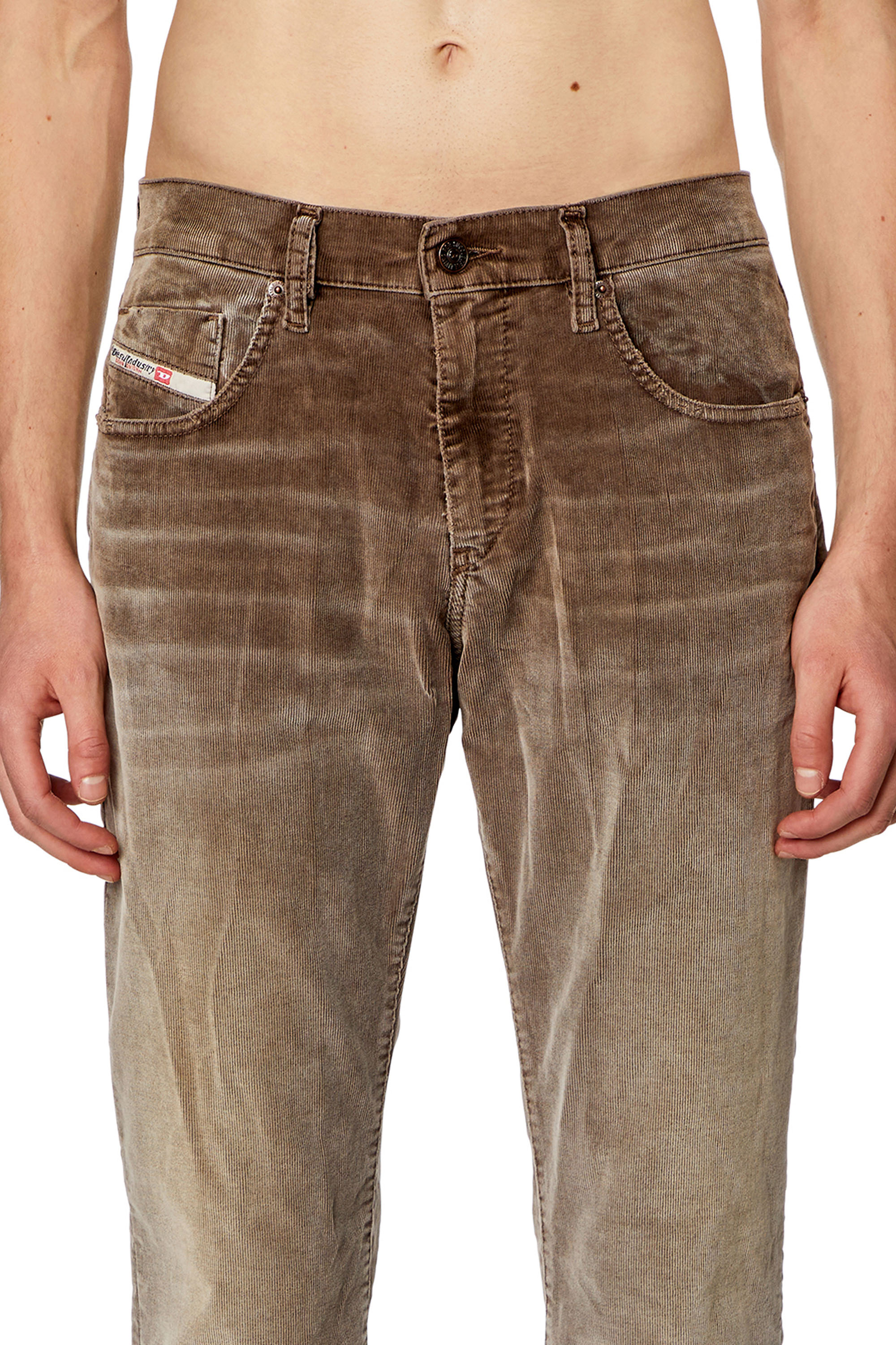 Diesel - Man Slim Jeans 2019 D-Strukt 068JF, Brown - Image 4