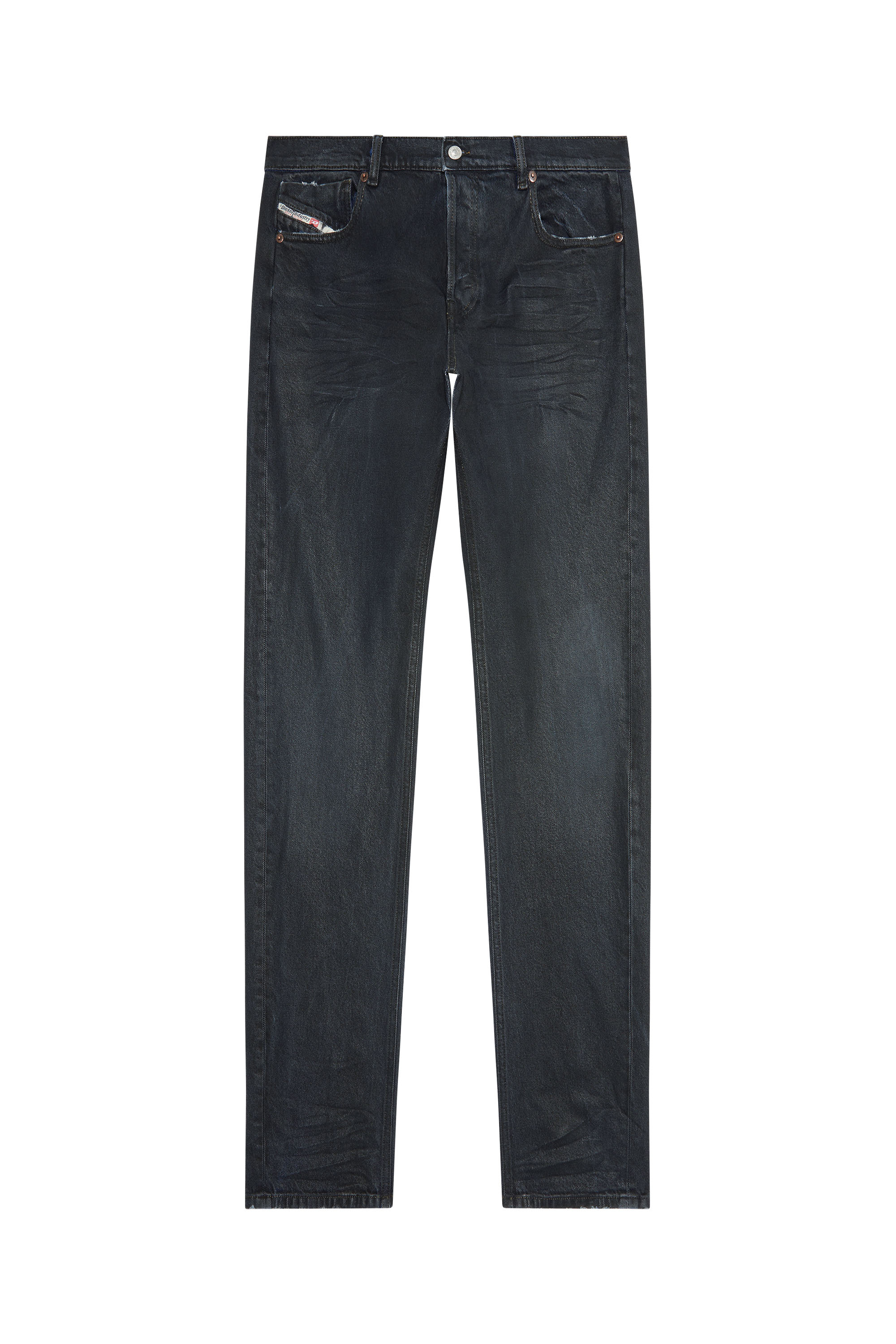 Diesel - Straight Jeans 1995 D-Sark 0HJAU, Black/Dark grey - Image 4