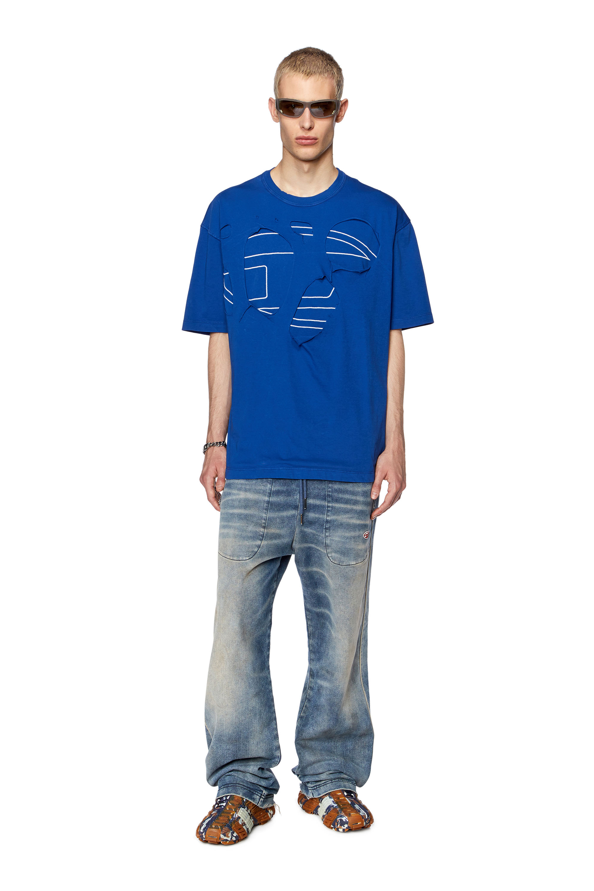 Diesel - T-STRAPOVAL, Blue - Image 2