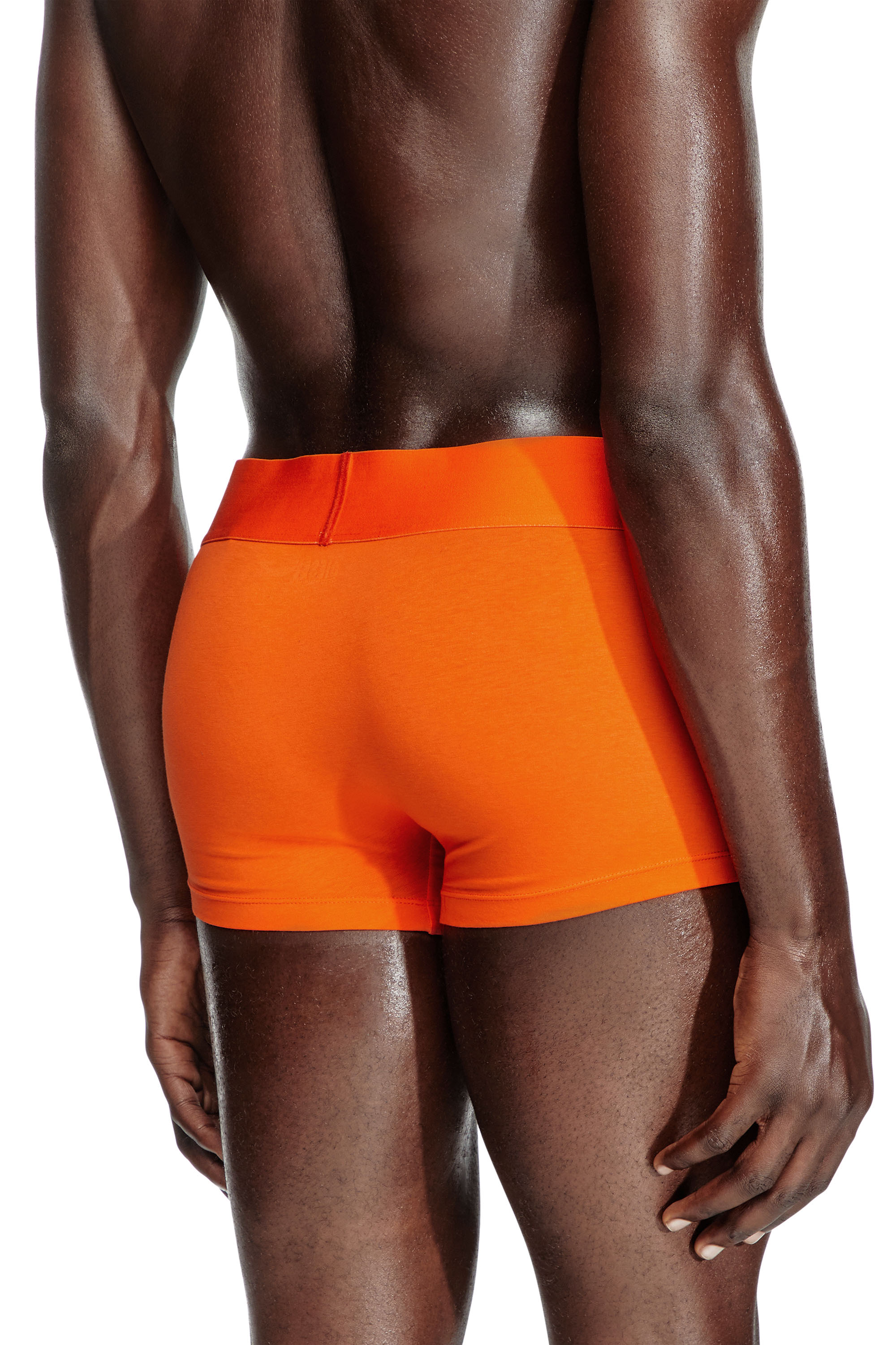 Diesel - UMBX-DAMIENTHREEPACK-5.5EL, Man's Three-pack boxer briefs in stretch cotton in Orange/Grey - 3