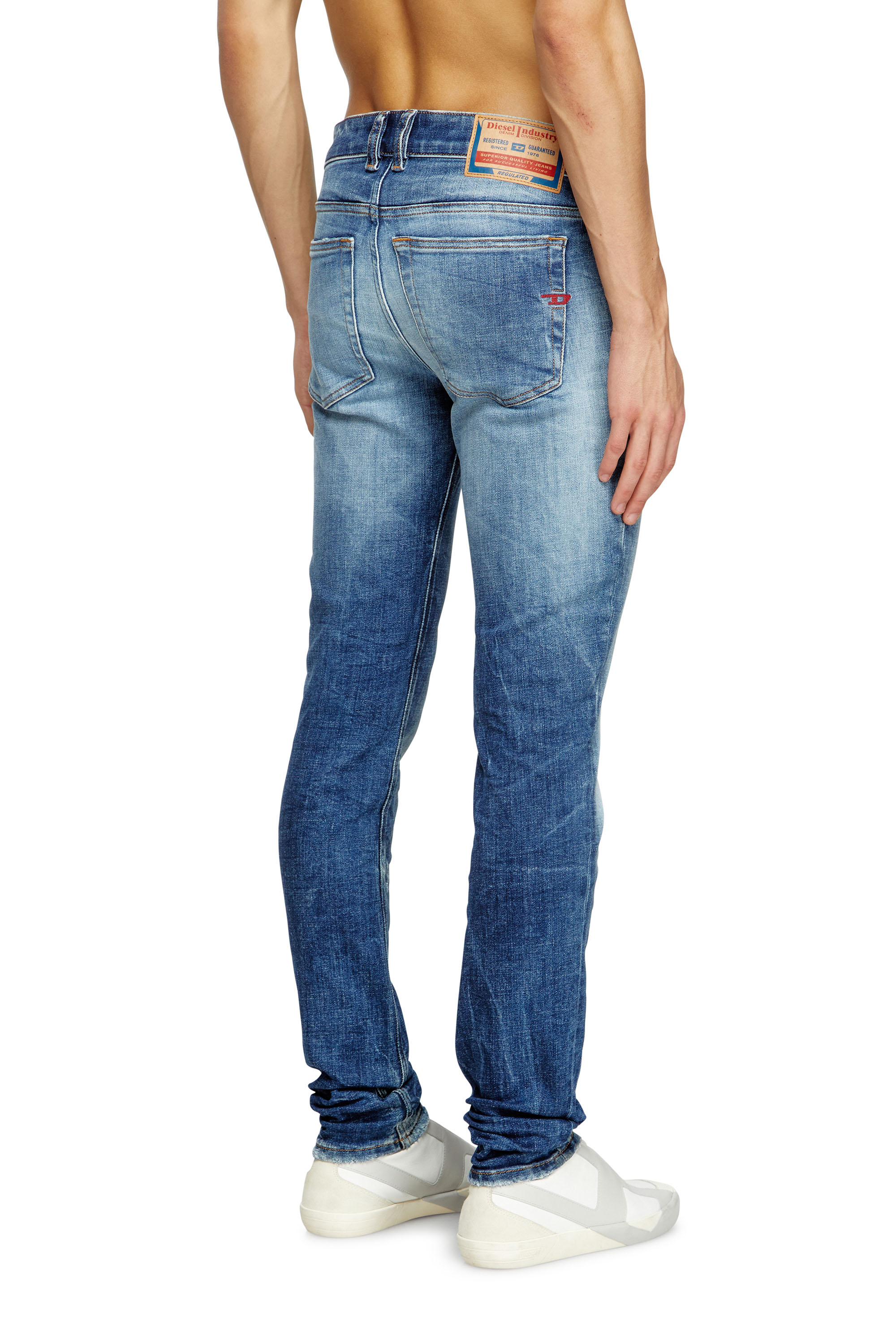Diesel - Man's Skinny Jeans 1979 Sleenker 09M27, Dark Blue - 4