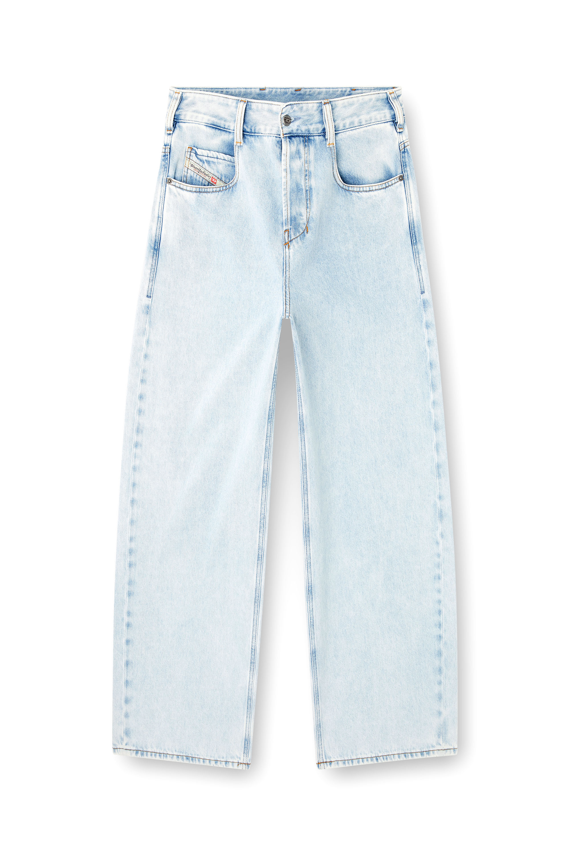 Diesel - Unisex's Relaxed Jeans 1997 D-Enim 09M74, Light Blue - 2