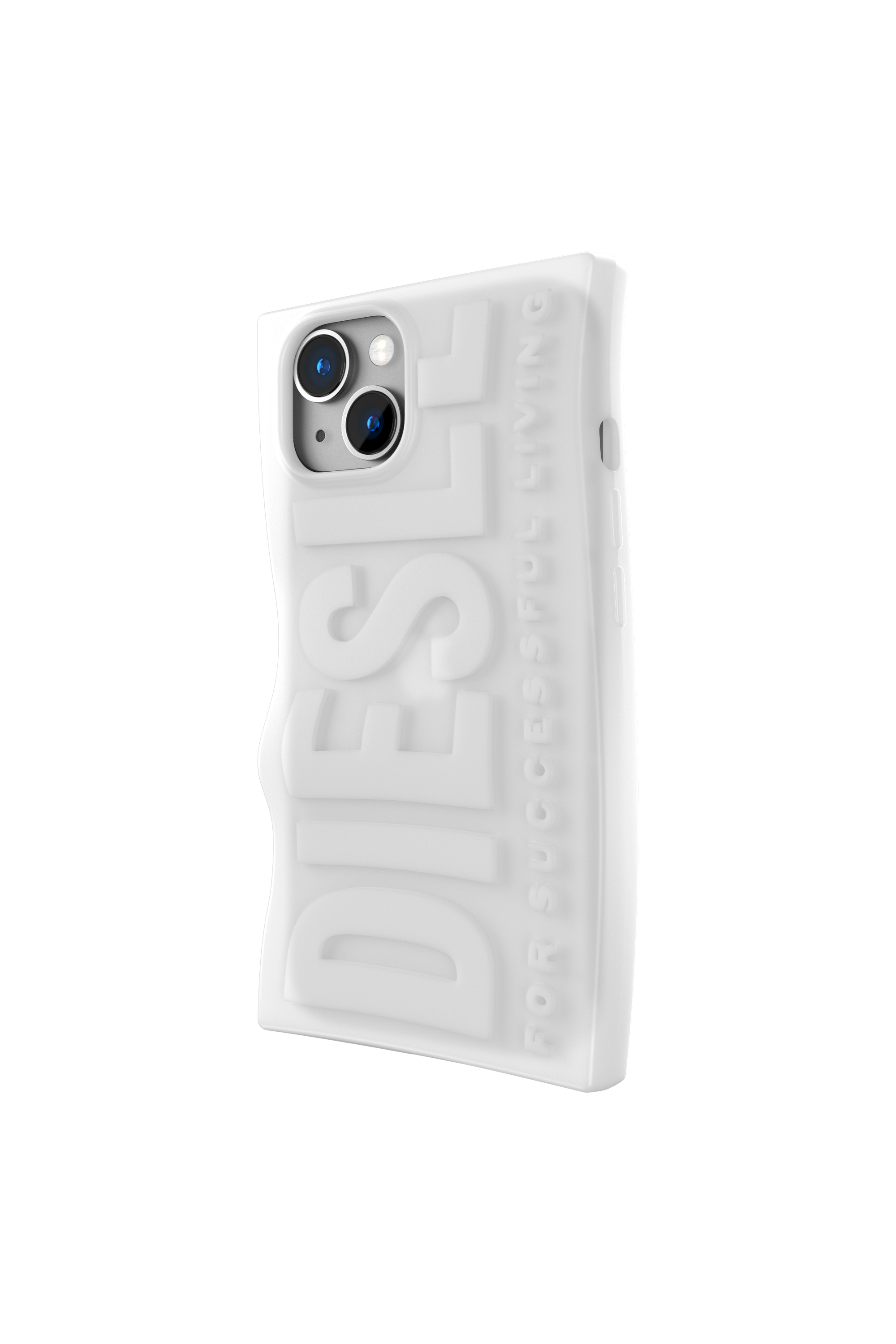 Diesel - 54122 MOULDED CASE, Unisex D By case iPhone 13/iPhone 14 in White - Image 4