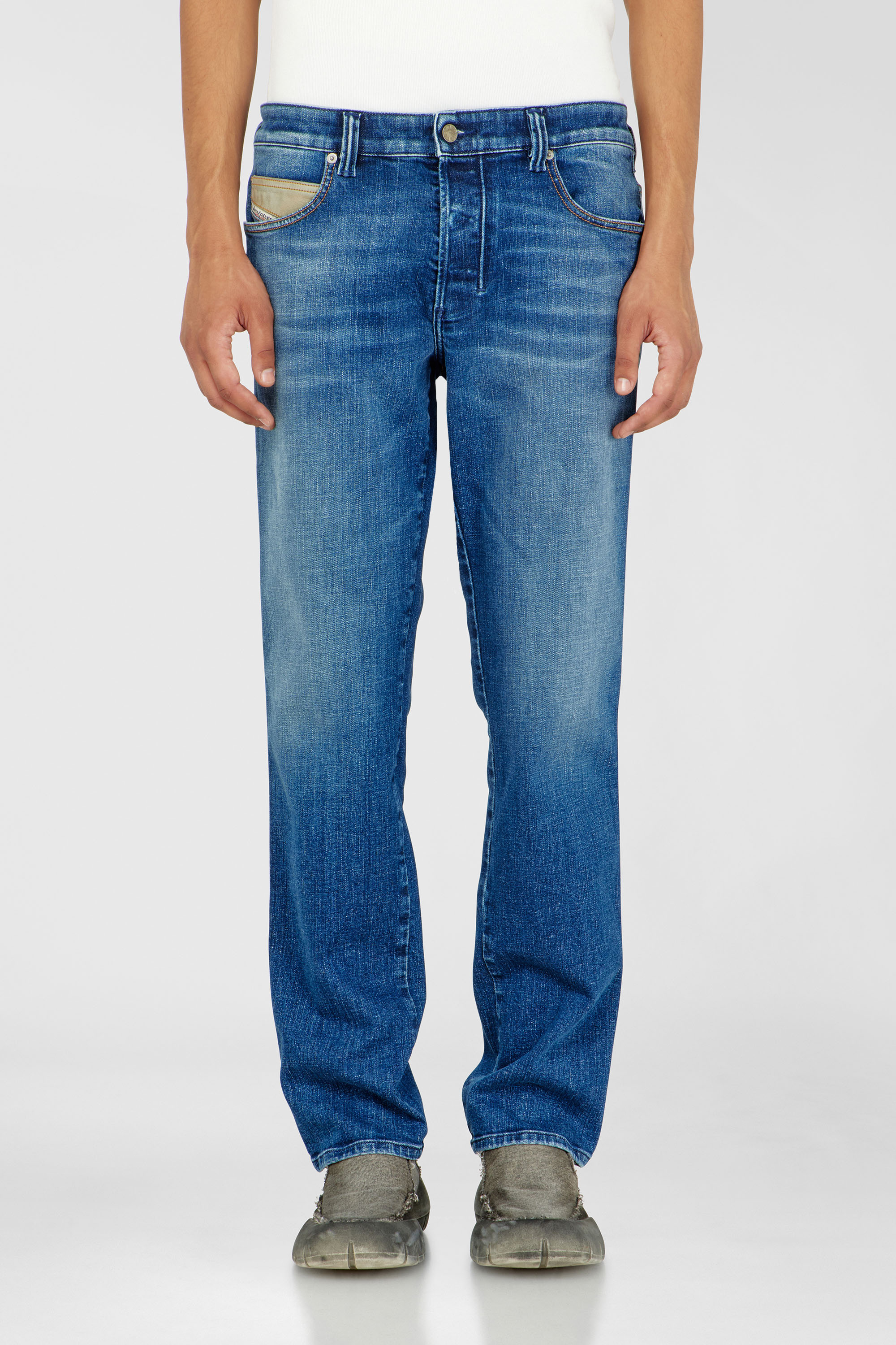Diesel - Man's Slim Jeans 1993 D-Vyl 09R92, Medium blue - 1